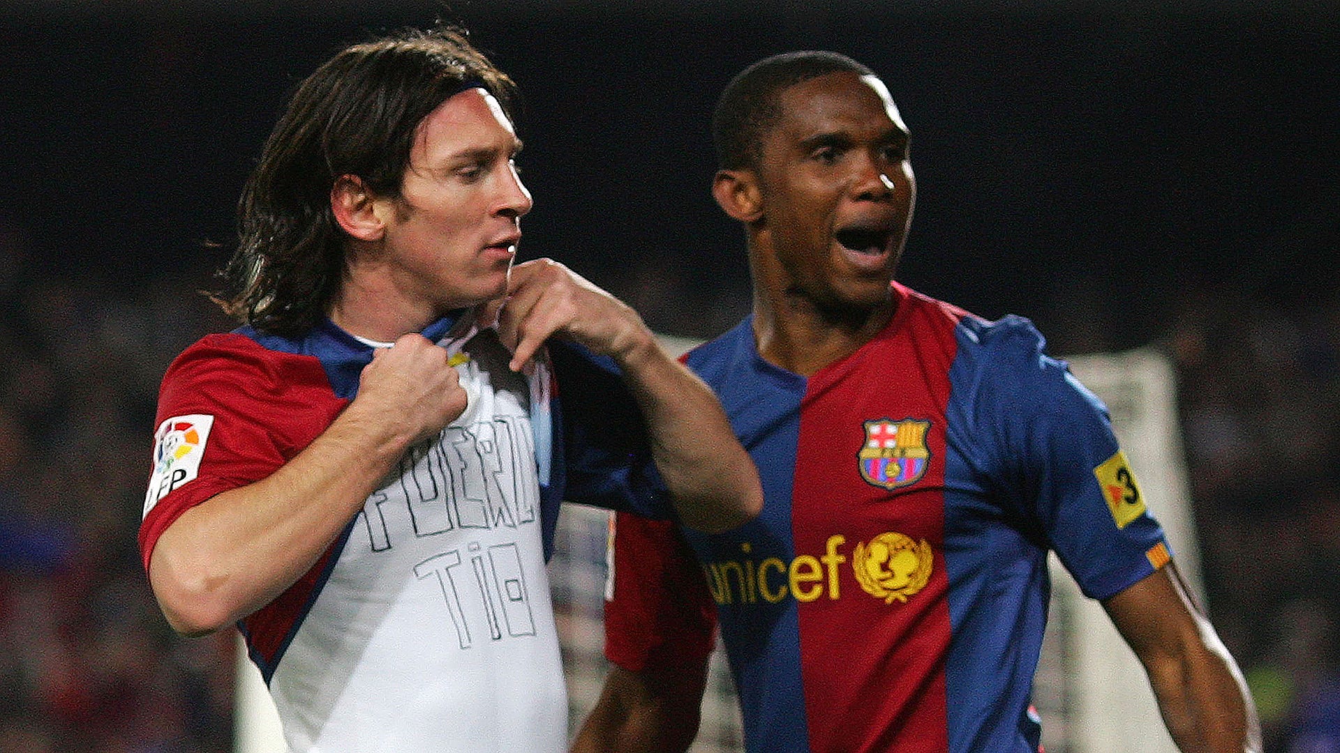 10 Lionel Messi Eto'o Barcelona Real Madrid 2007