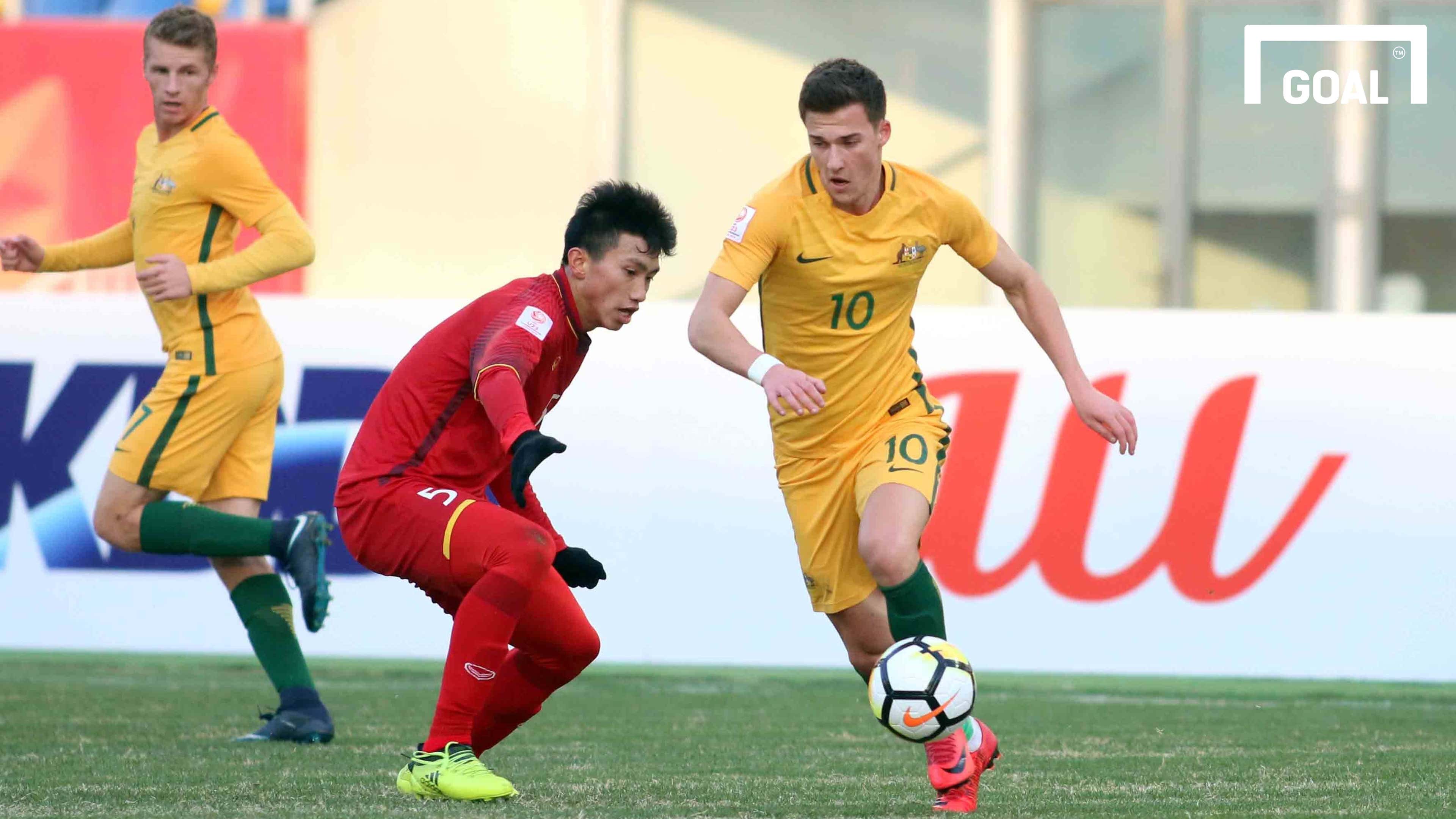 Văn Hậu, U23 Việt Nam vs U23 Australia