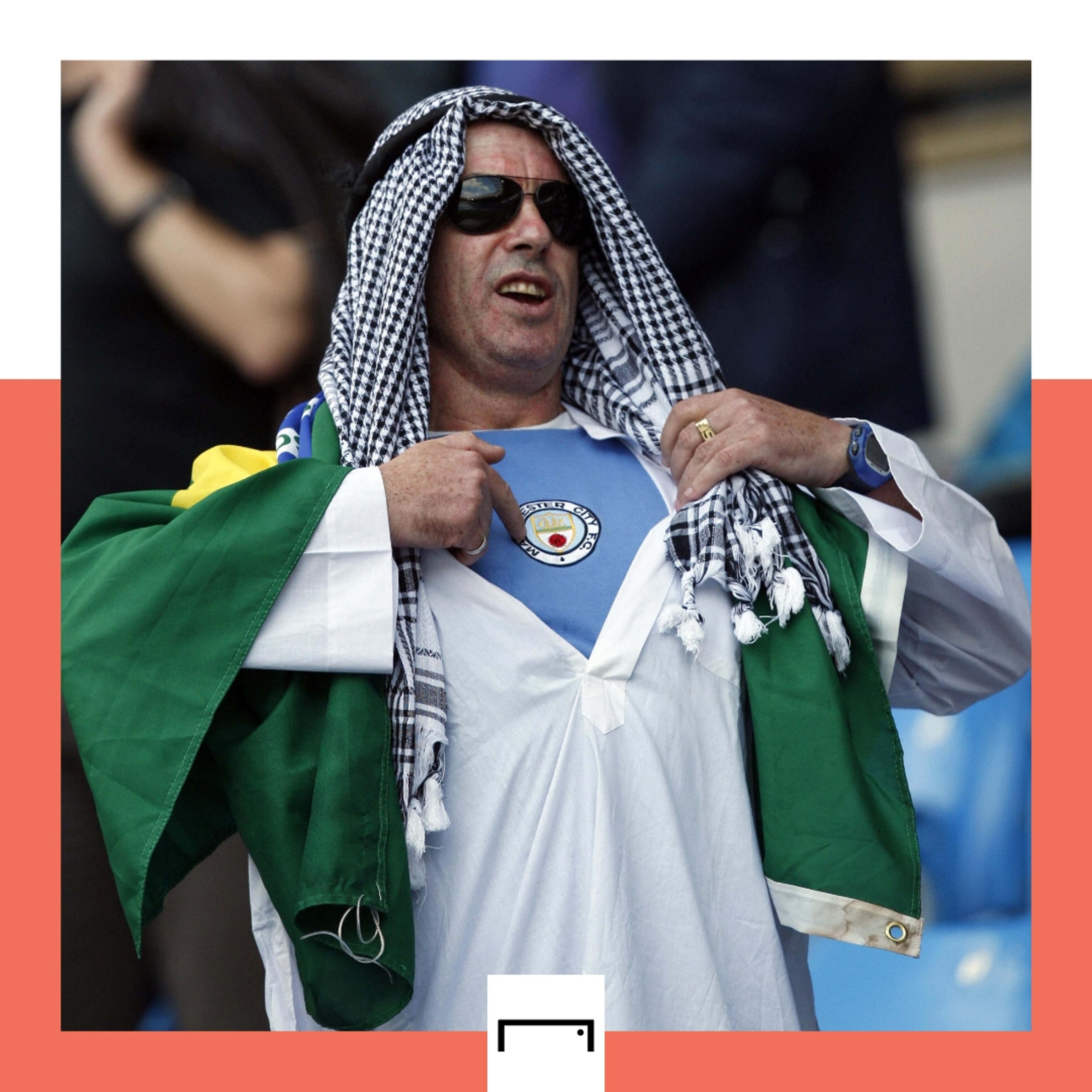Manchester City supporter Abu Dhabi takeover 2008 GFX