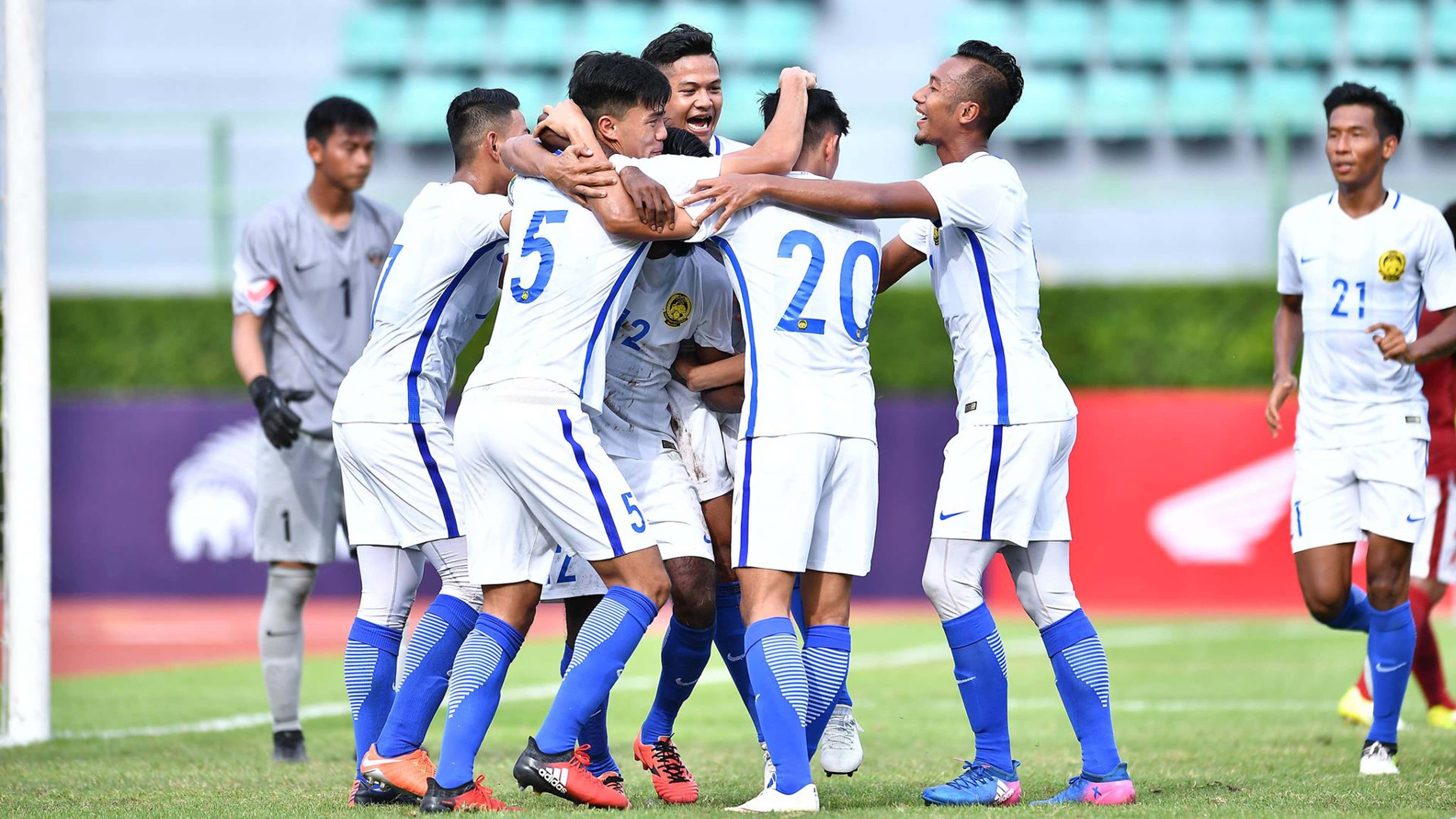 Kualifikasi Piala Asia U-23: Selebrasi Gol Malaysia