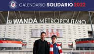 Diego Simeone Atlético Madrid Calendario solidario 
