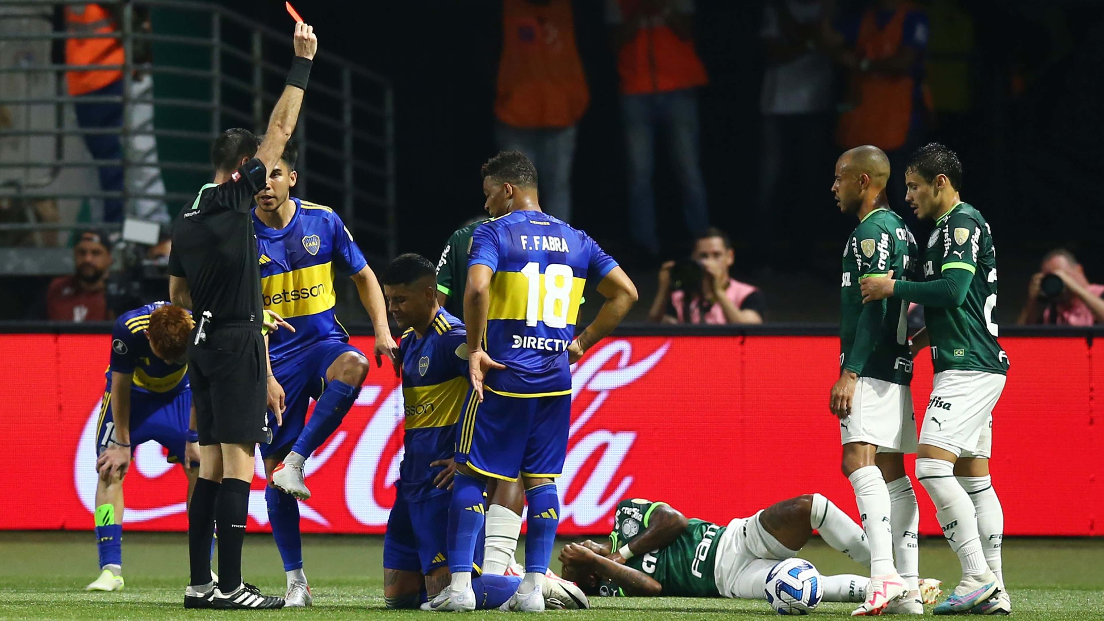 La roja de Marcos Rojo en Boca vs Palmeiras: ¿se pierde la final de Copa  Libertadores 2023? | Goal.com Argentina