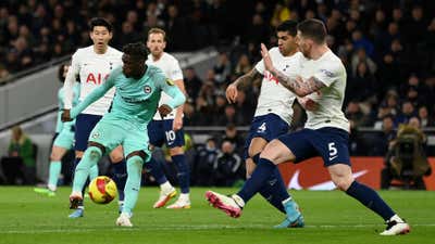 Yves Bissouma Tottenham vs Brighton FA Cup 2021-22