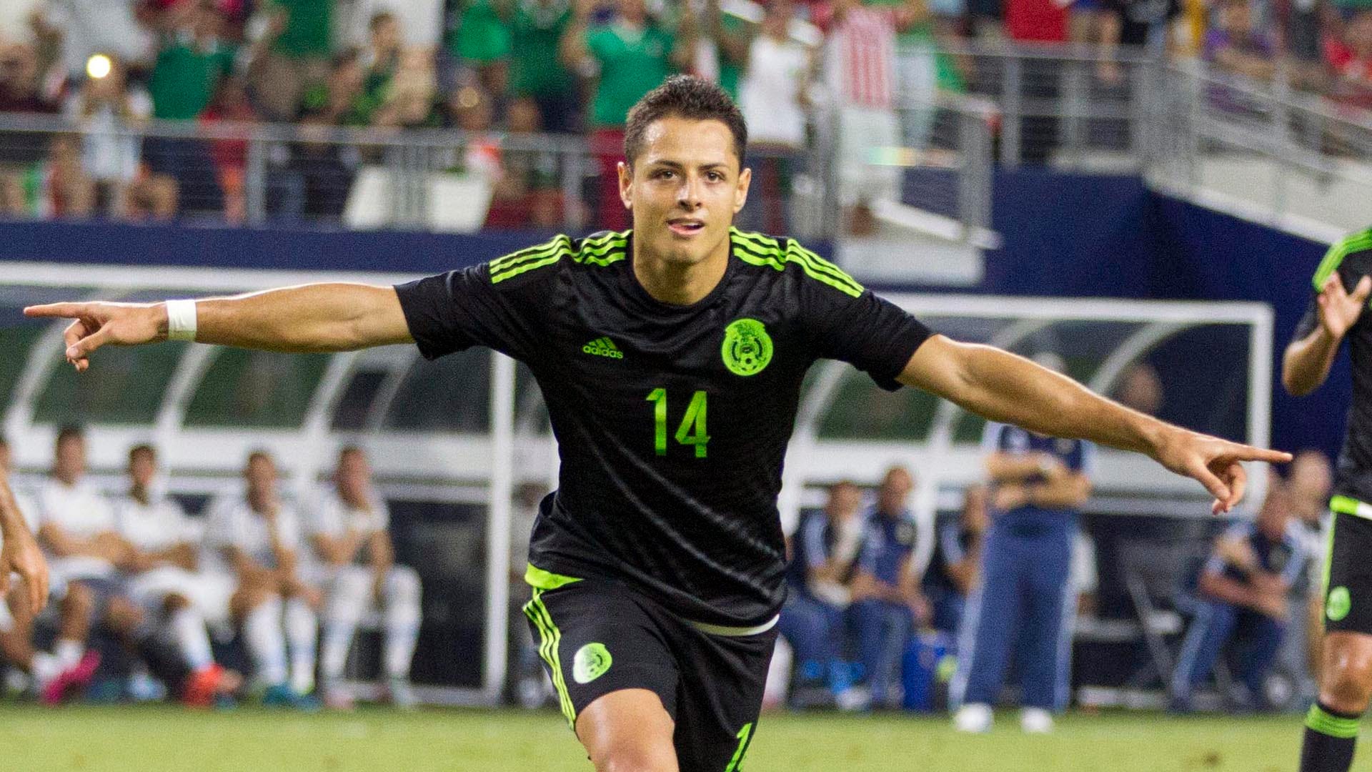 Mexico's top goal scorers' jerseys