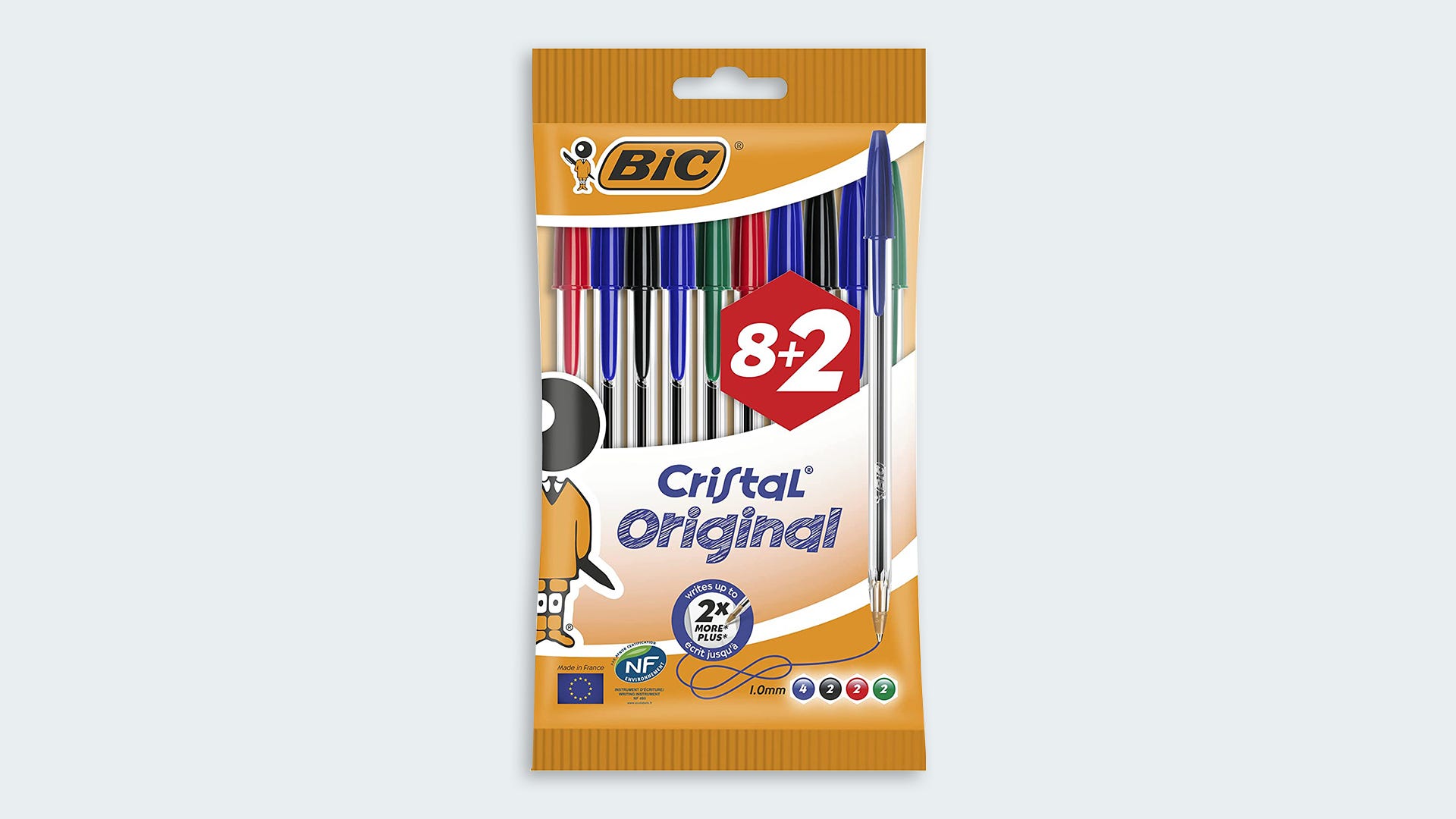 BiC Cristal original ball point pens (10 pack)