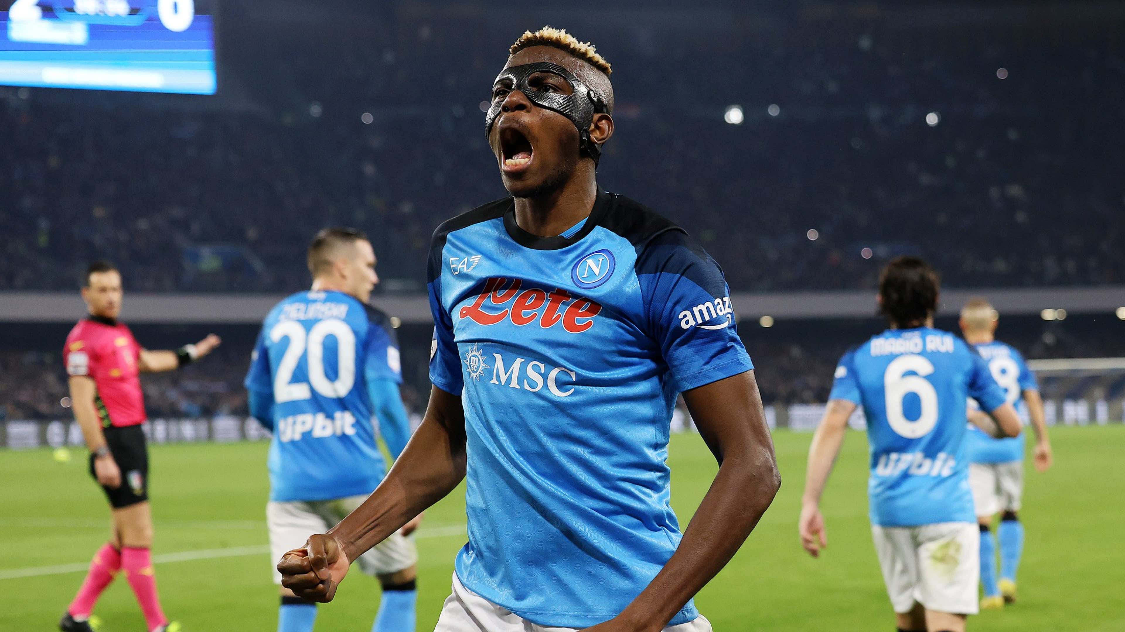 How many goals has Victor Osimhen scored during his career? Napoli hitman's  stats in full | Goal.com India