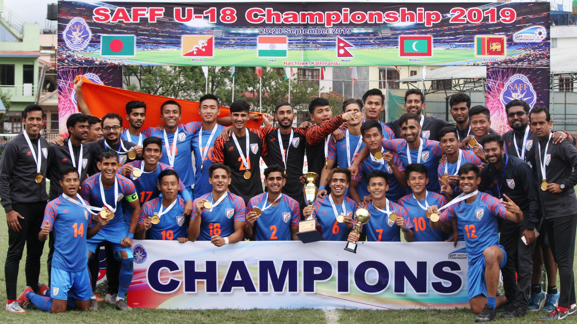Football saf Nepal Vs