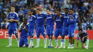 Drogba, Cahill, Cole, Lampard, Mata, Bosingwa, Torres, Malouda, Mikel of Chelsea, 2012