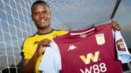 Mbwana Samatta of Tanzania signs for Aston Villa.