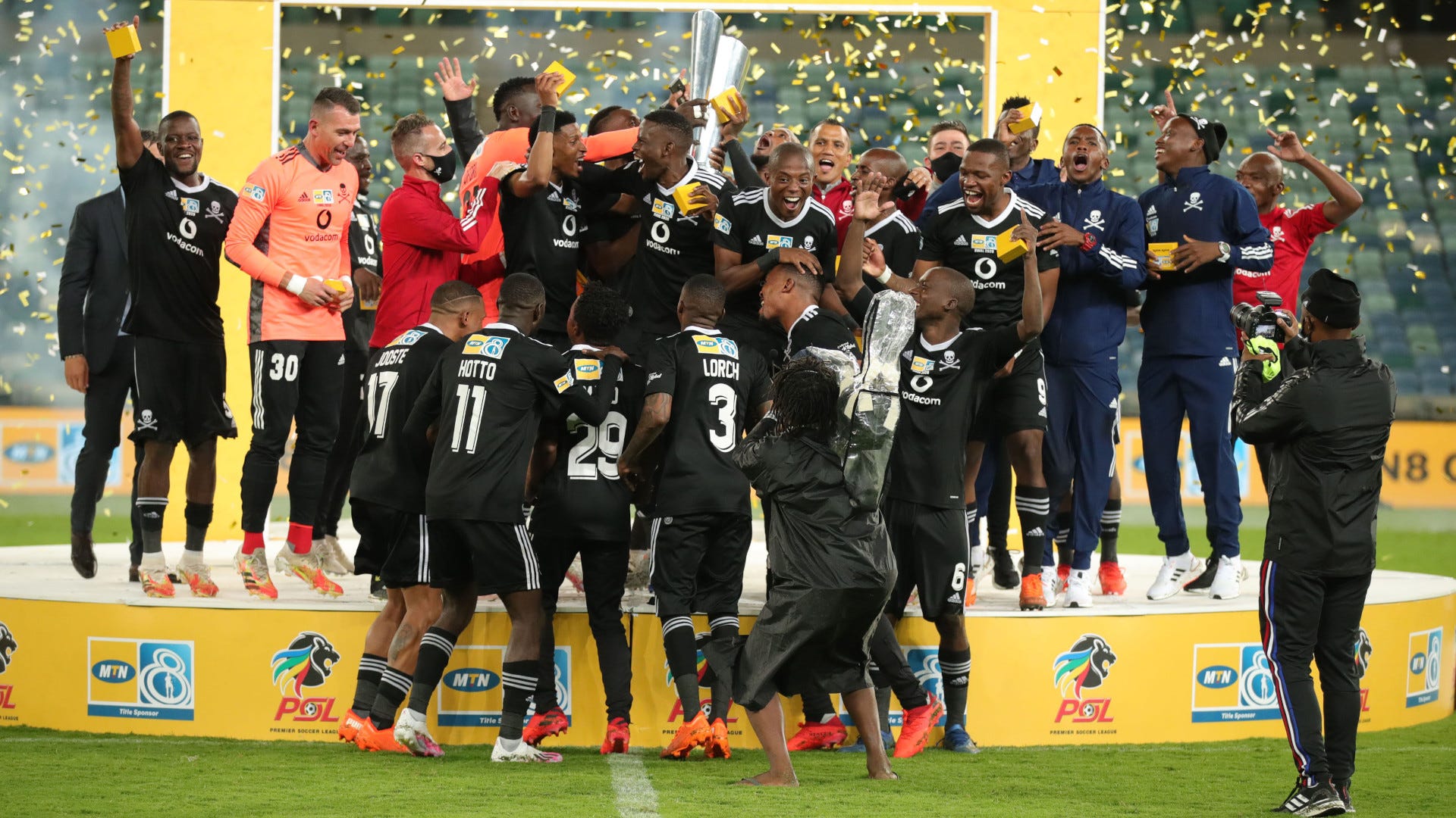 PICS, Orlando Pirates celebrate MTN8 triumph