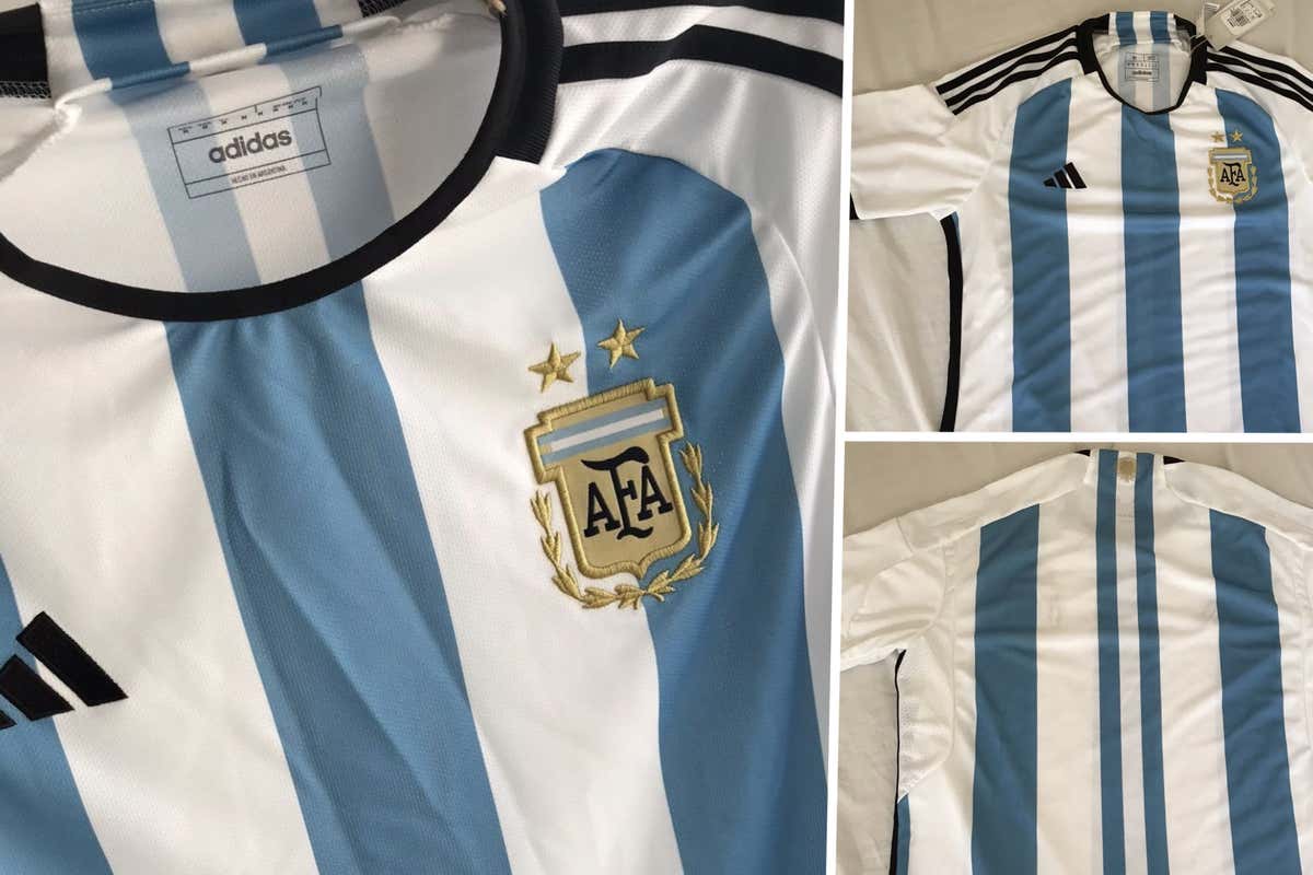 El diseño de la camiseta argentina titular ya se filtró