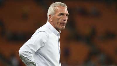 Ernst Middendorp, coach of Kaizer Chiefs, September 2019