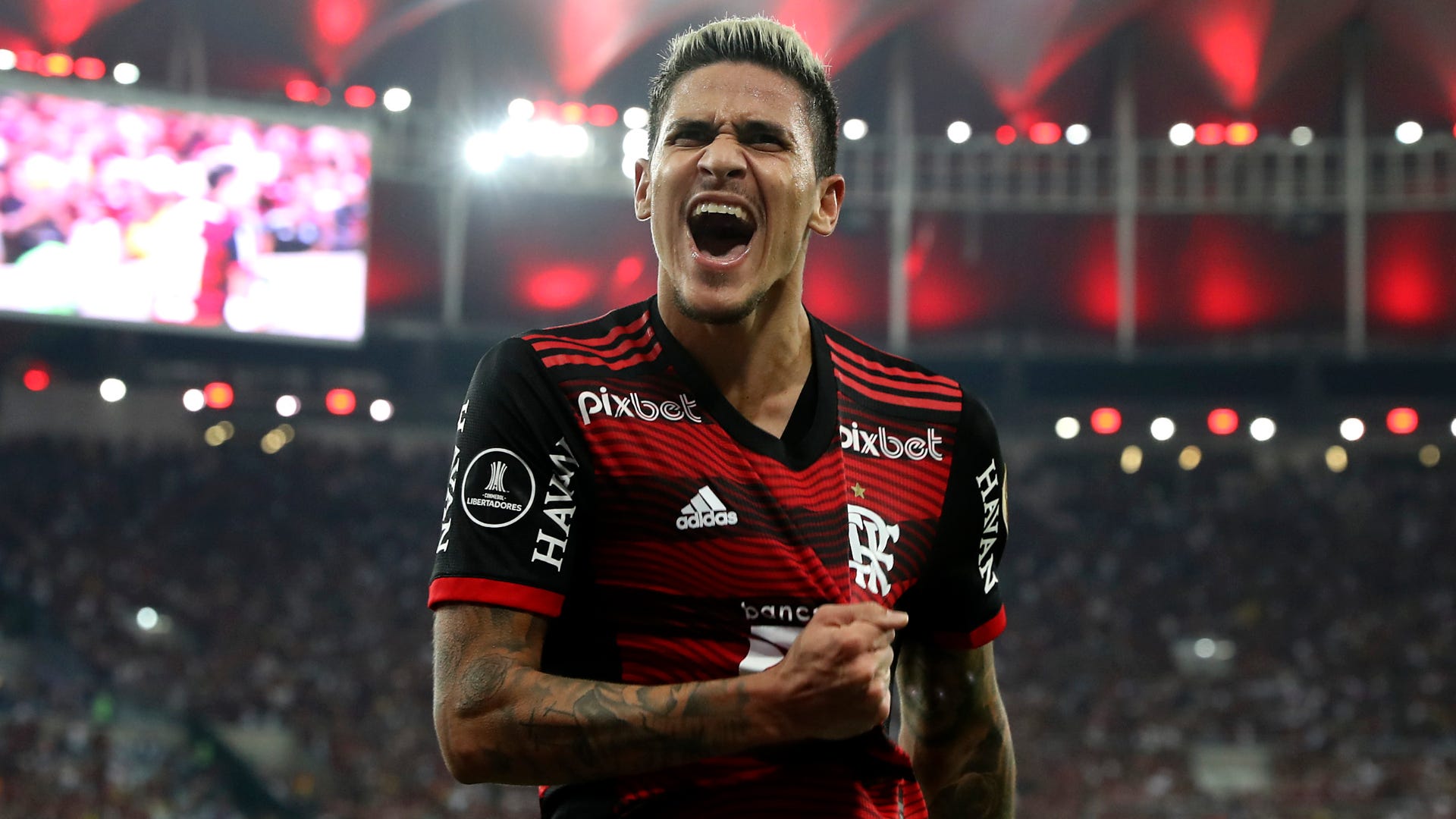 Quantos gols Pedro já tem com a camisa do Flamengo?
