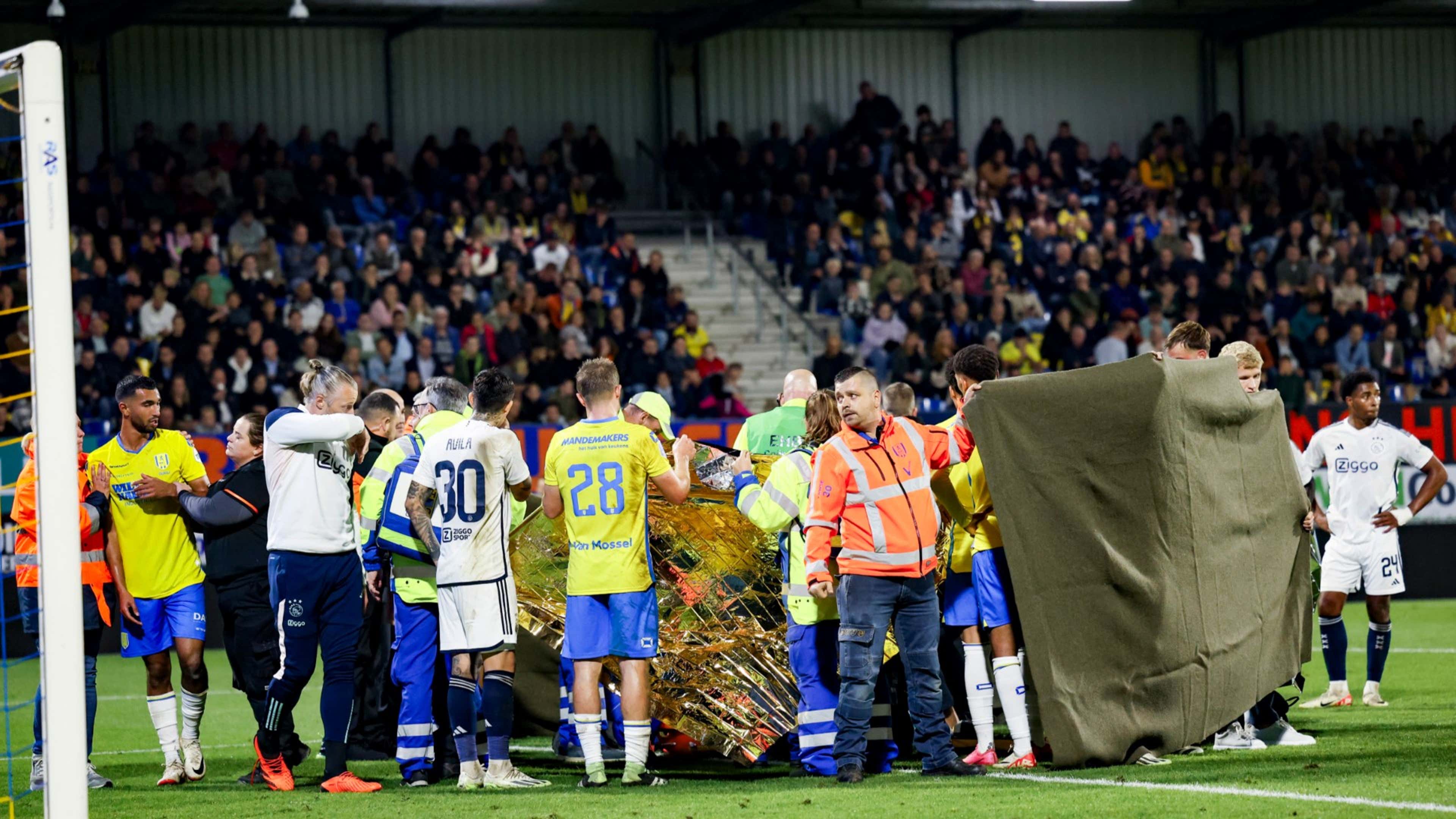 RKC Waalwijk offer positive update on Etienne Vaesse after Ajax clash  suspended following serious injury to goalkeeper | Goal.com Malaysia