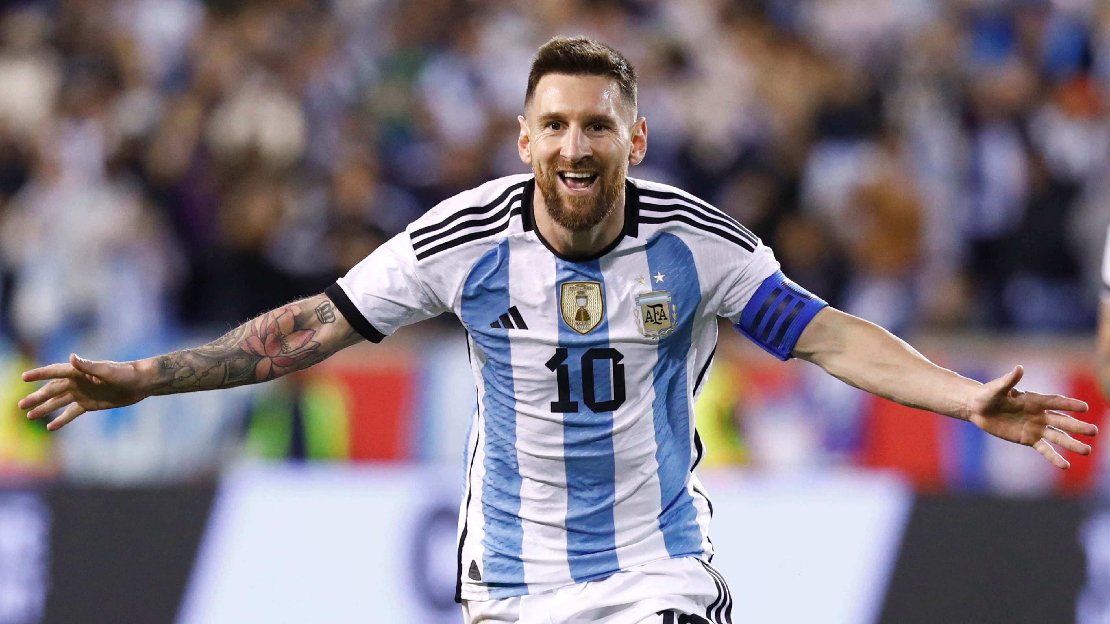 Lionel Messi 10 Argentina 2022 World Cup Winner Football 