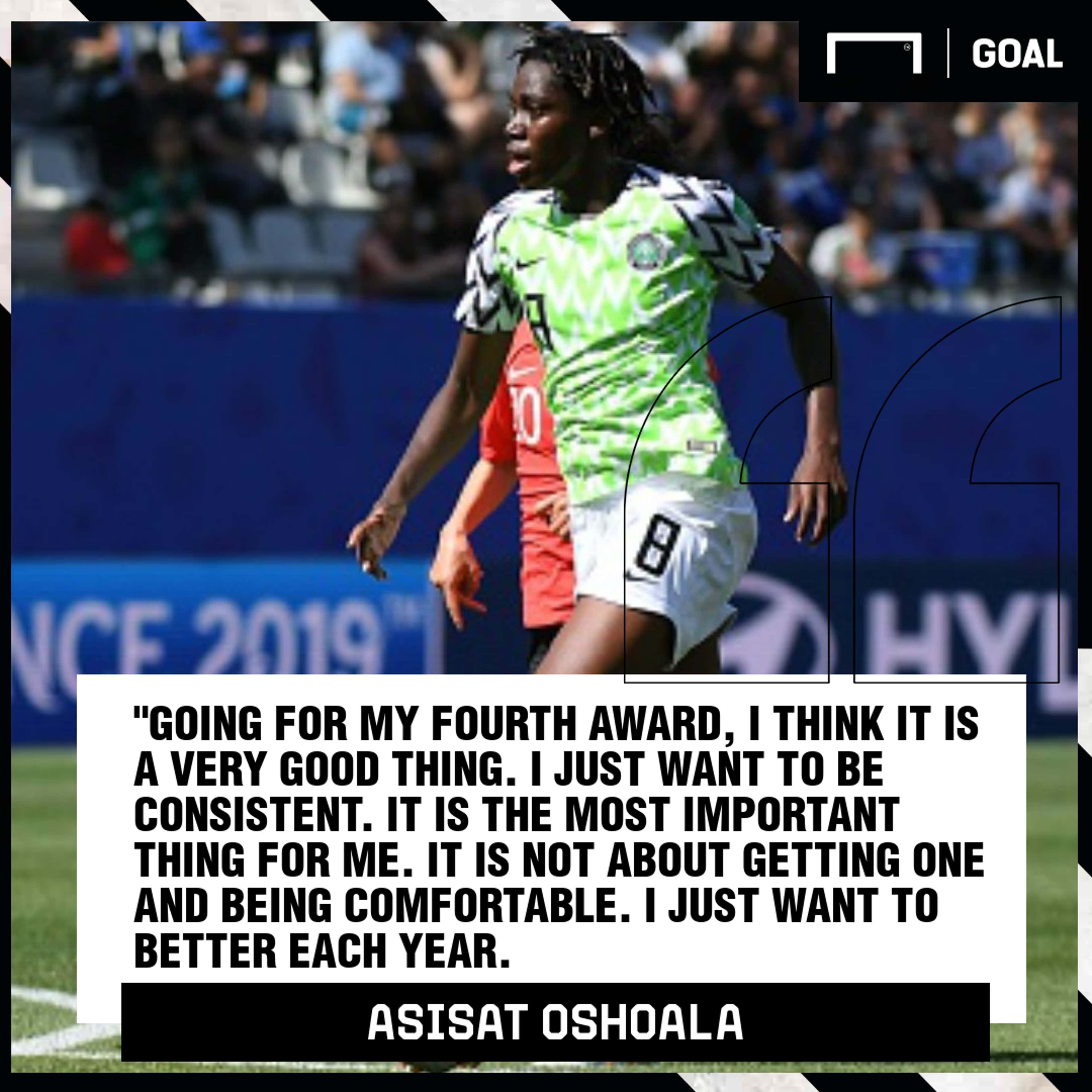 Asisat Oshoala - Nigeria