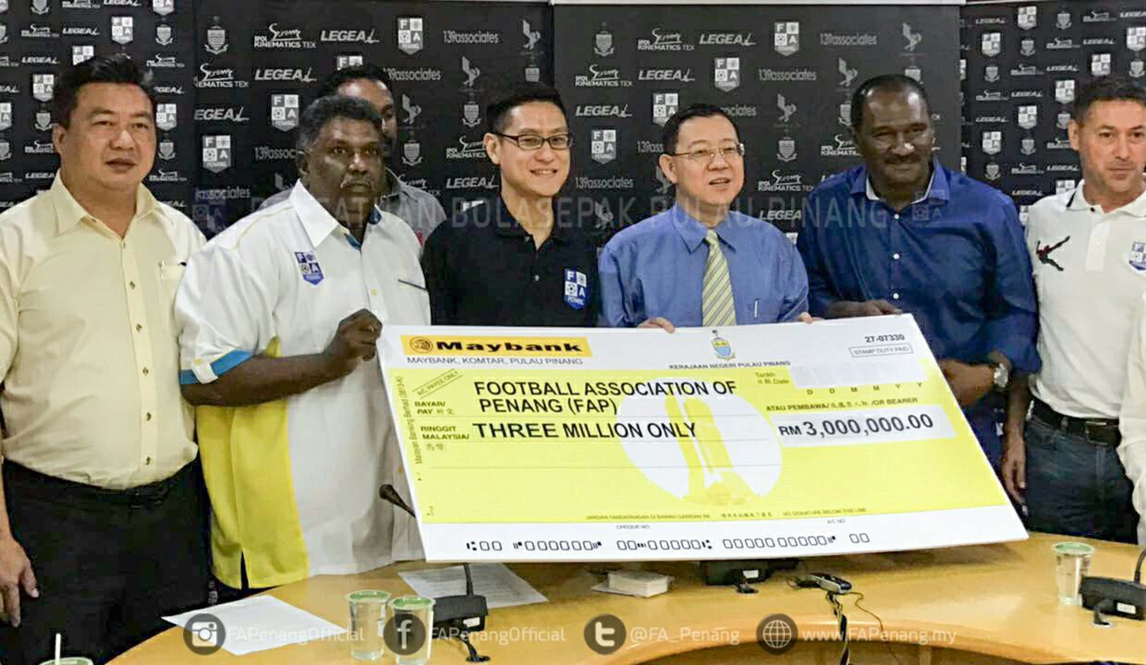 Zainal Abidin Hassan, Penang FA, Super League, 24/03/2017