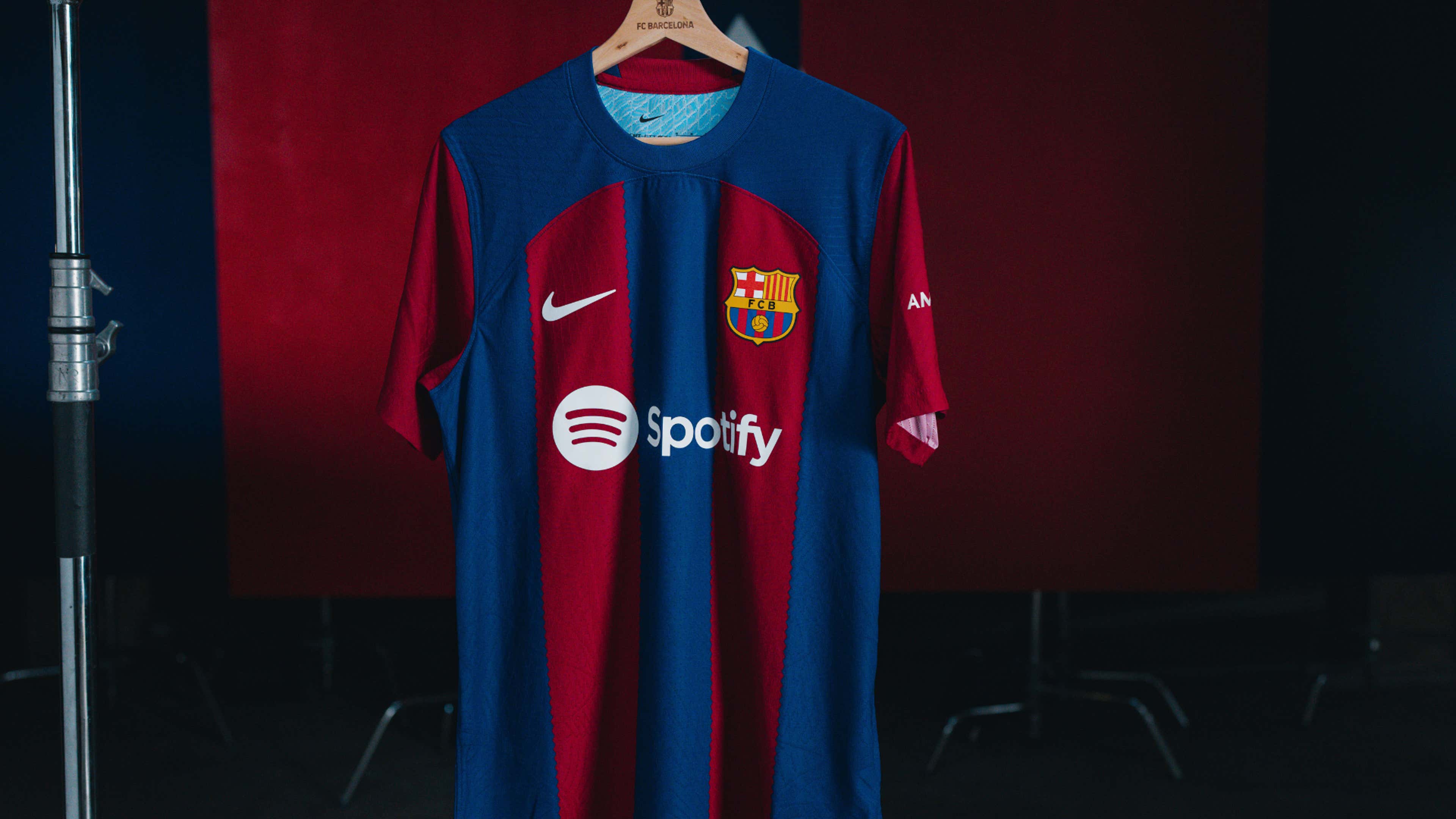 Barcelona 2023-24 kit: New home, away and third jerseys, release dates &  prices
