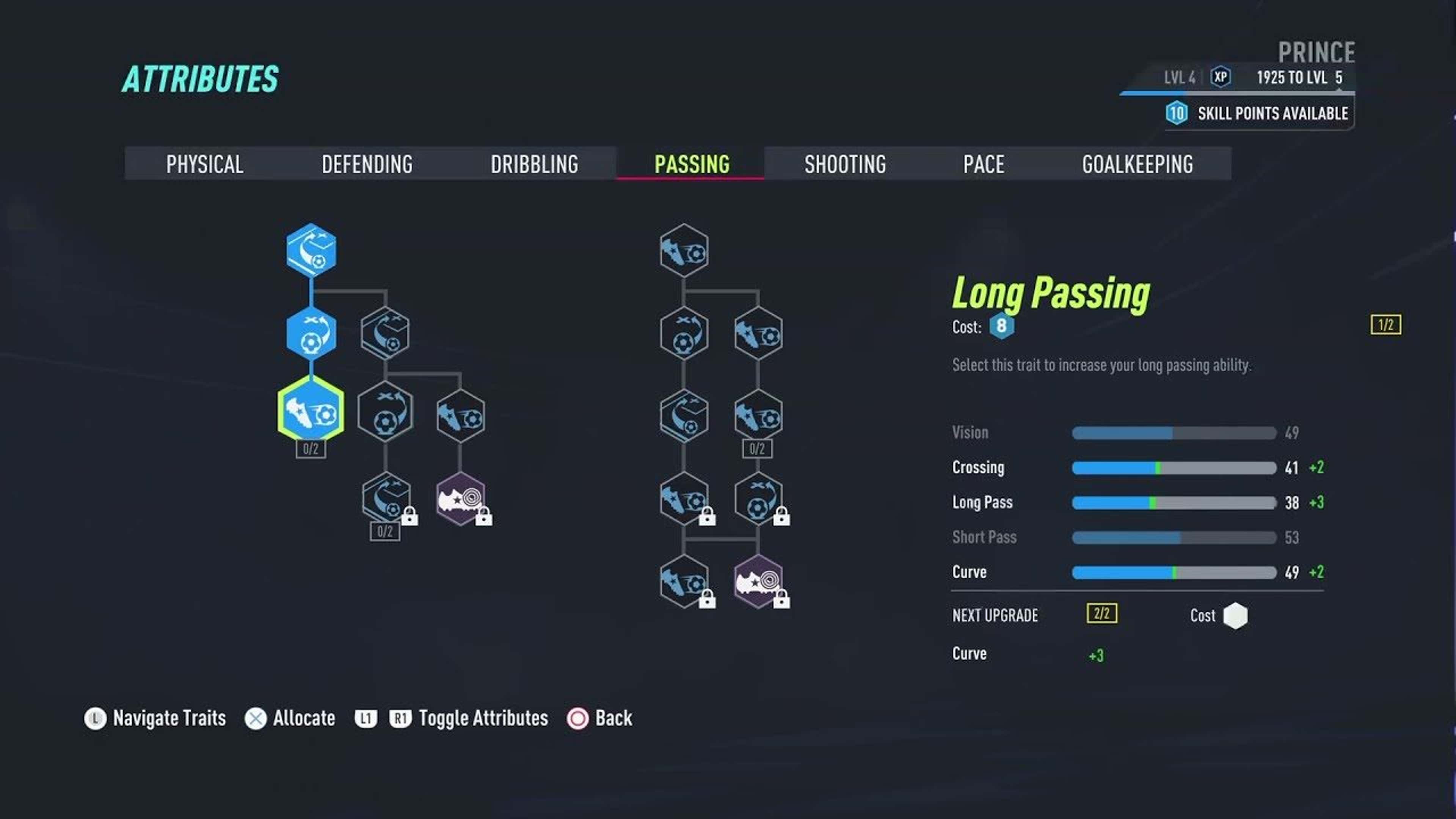 FIFA 22 Career Mode Skill Tree