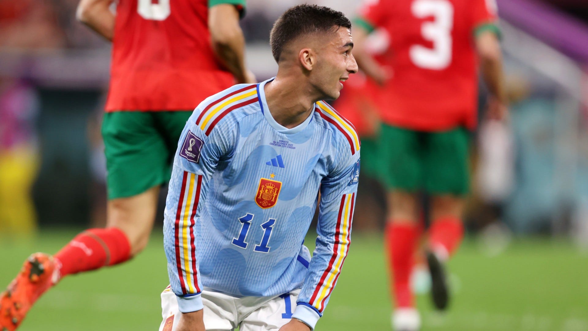 Why Spain are wearing blue vs Morocco: Away side forced to change World Cup  kit amid color clash