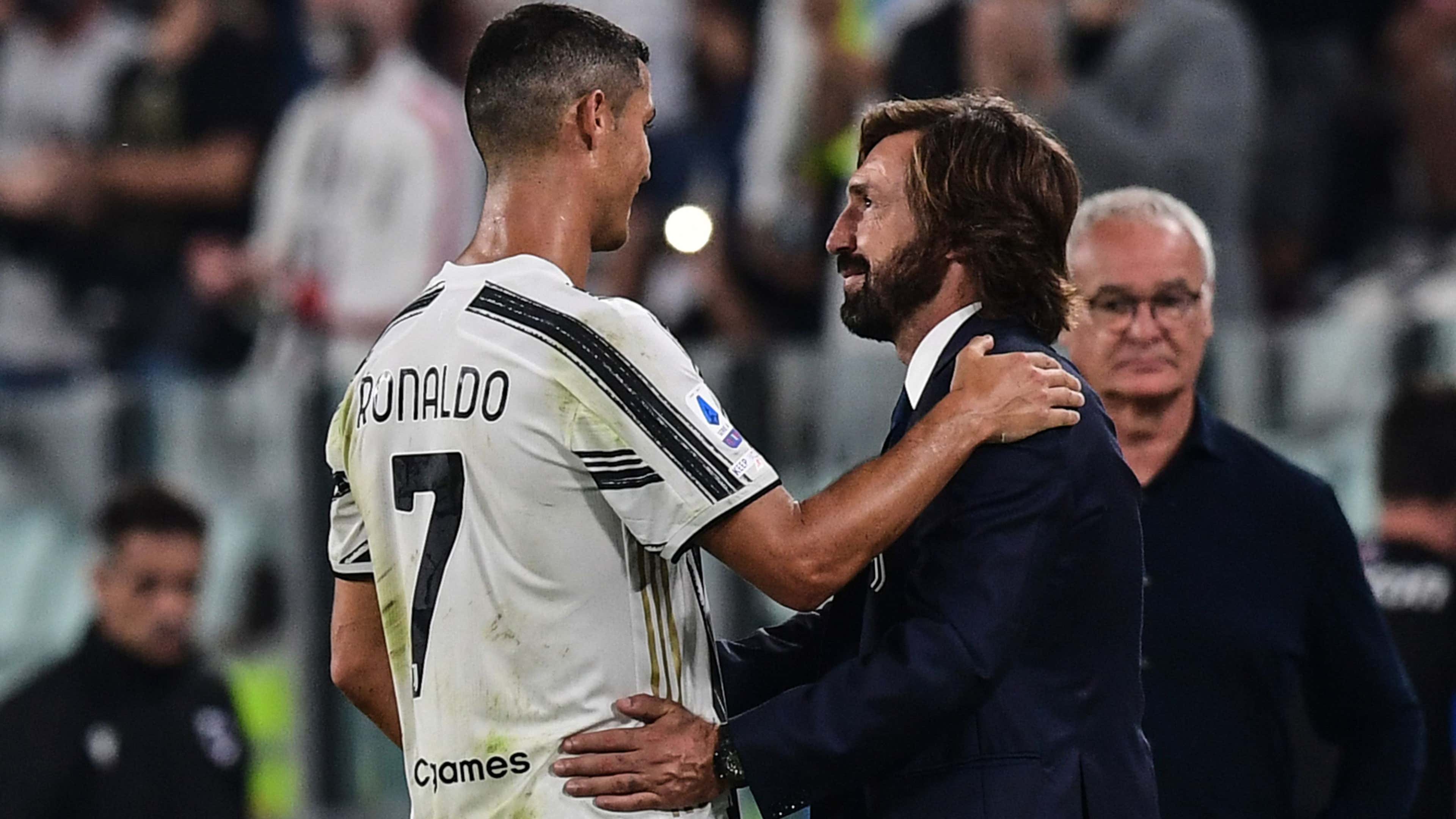 Cristiano Ronaldo Andrea Pirlo Juventus 2020-21