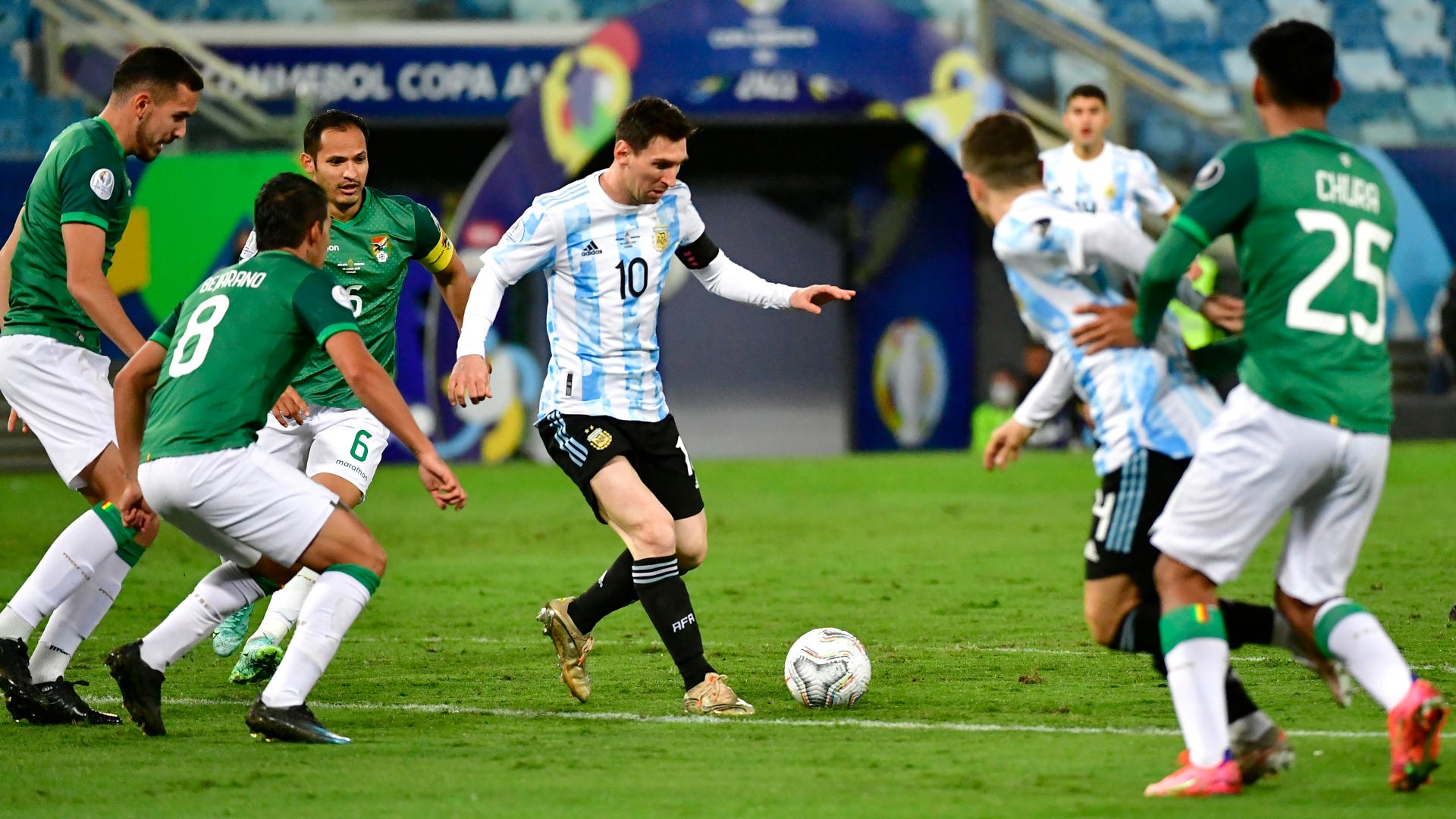 Messi Argentina Bolivia Copa America 2021