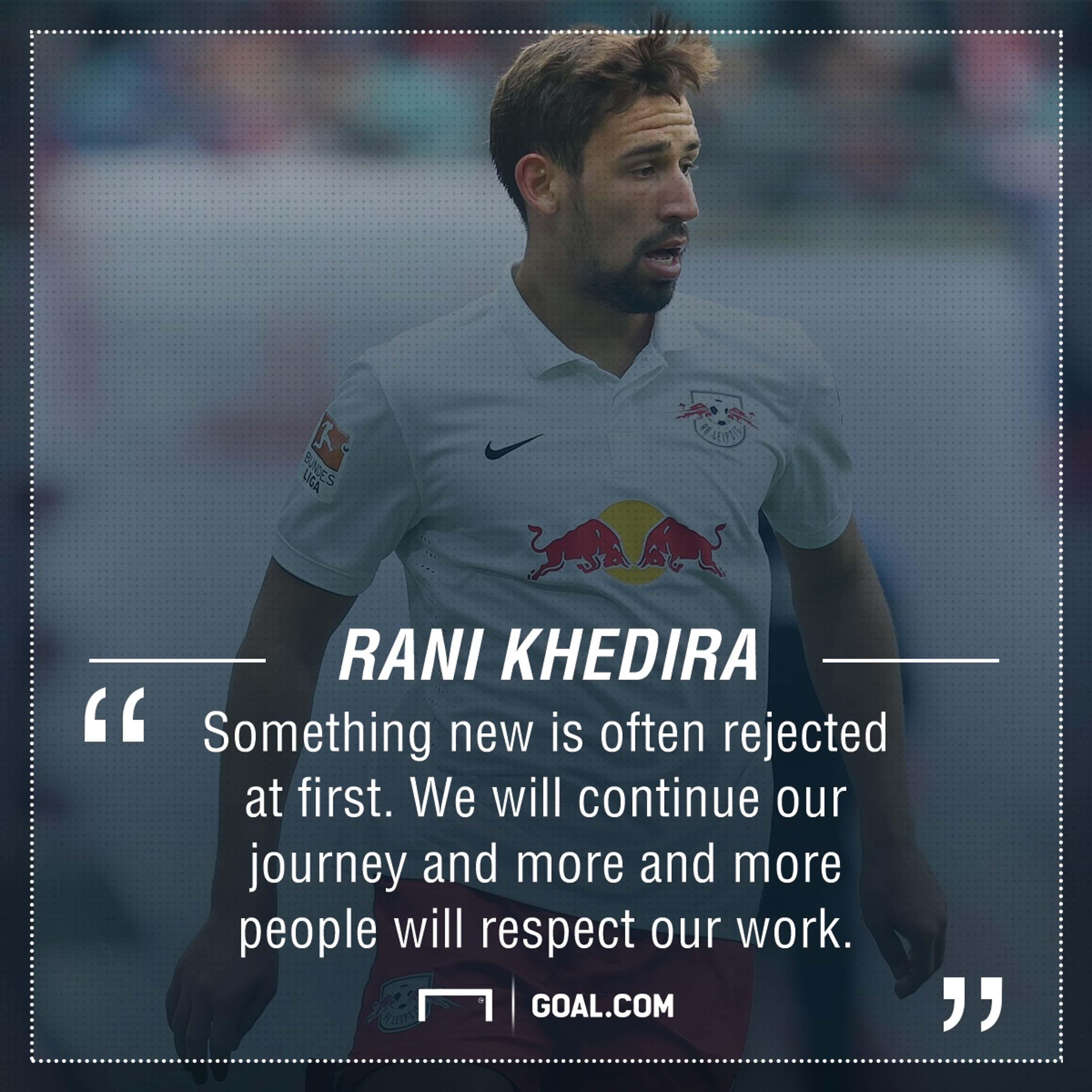 GFX Rani Khedira RB Leipzig progress quote