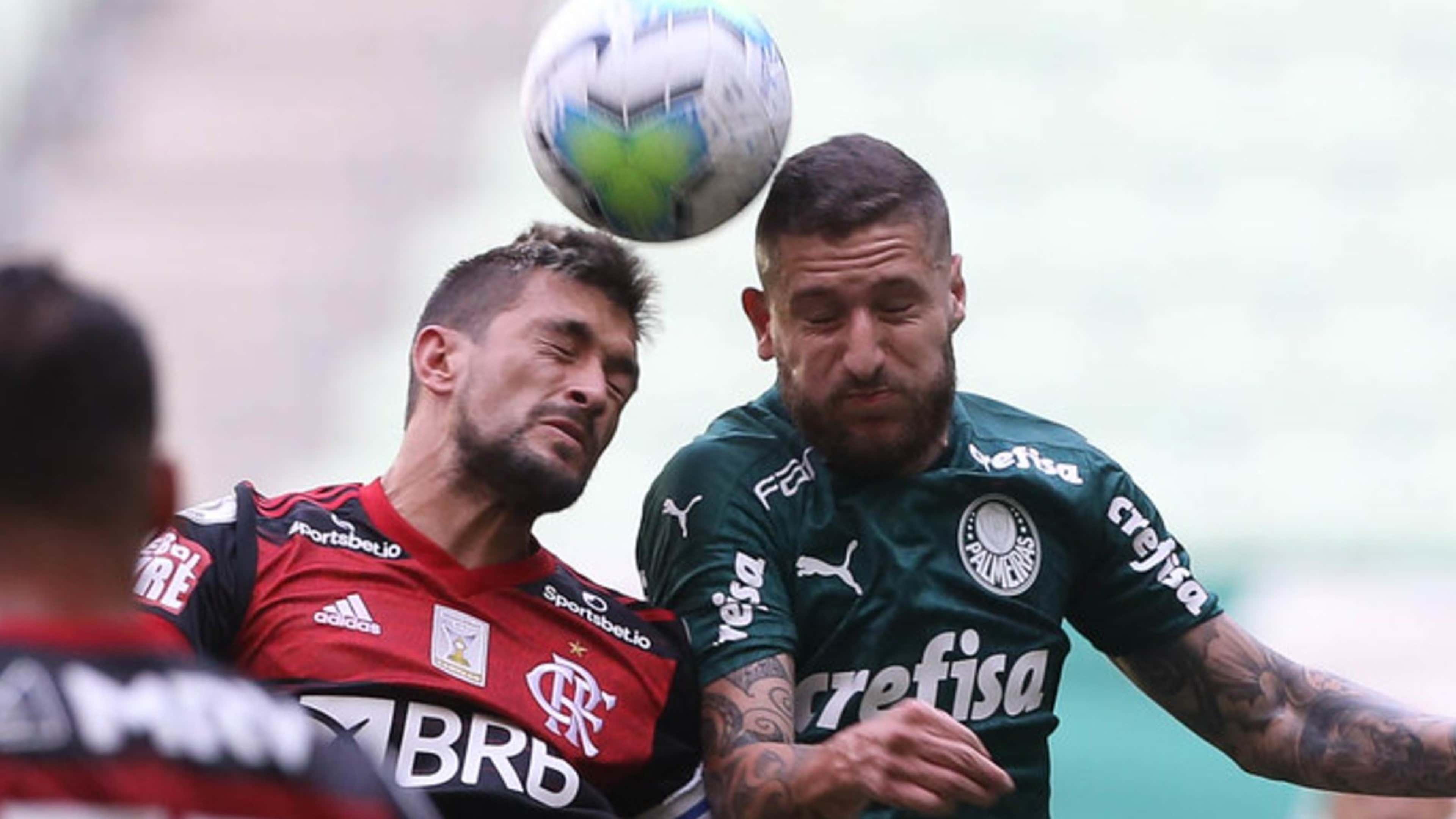 Arrascaeta Zé Rafael Palmeiras x Flamengo Brasileirão 27 09 2020