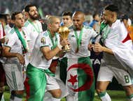 Sofiane Feghouli Yacine Nasr Brahimi Mohamed Belaili Algeria Afcon troph