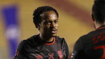Percy Tau of Ahly Ahly.