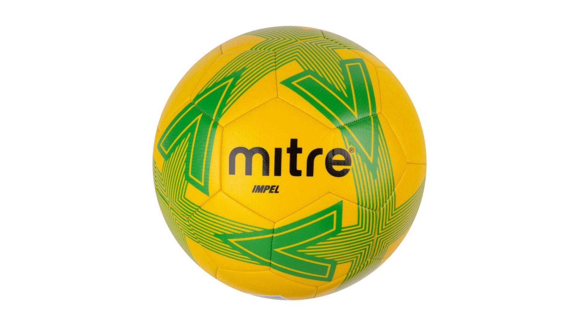 Mitre Impel Training Football Without Ball Pump yellow Size 3 