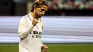 Luka Modric celebrate Real Madrid Valencia 2022-23