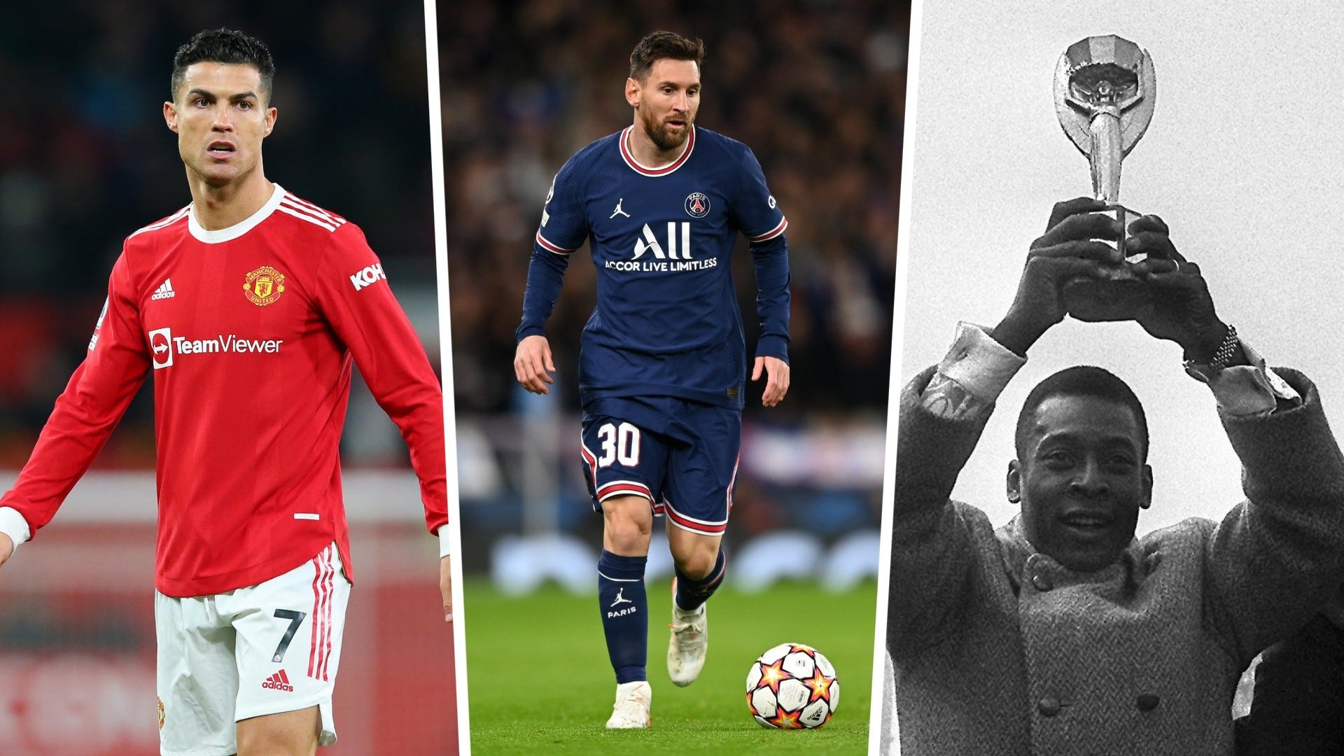 Pelé, Cristiano Ronaldo, Romário, Messi e mais: os maiores