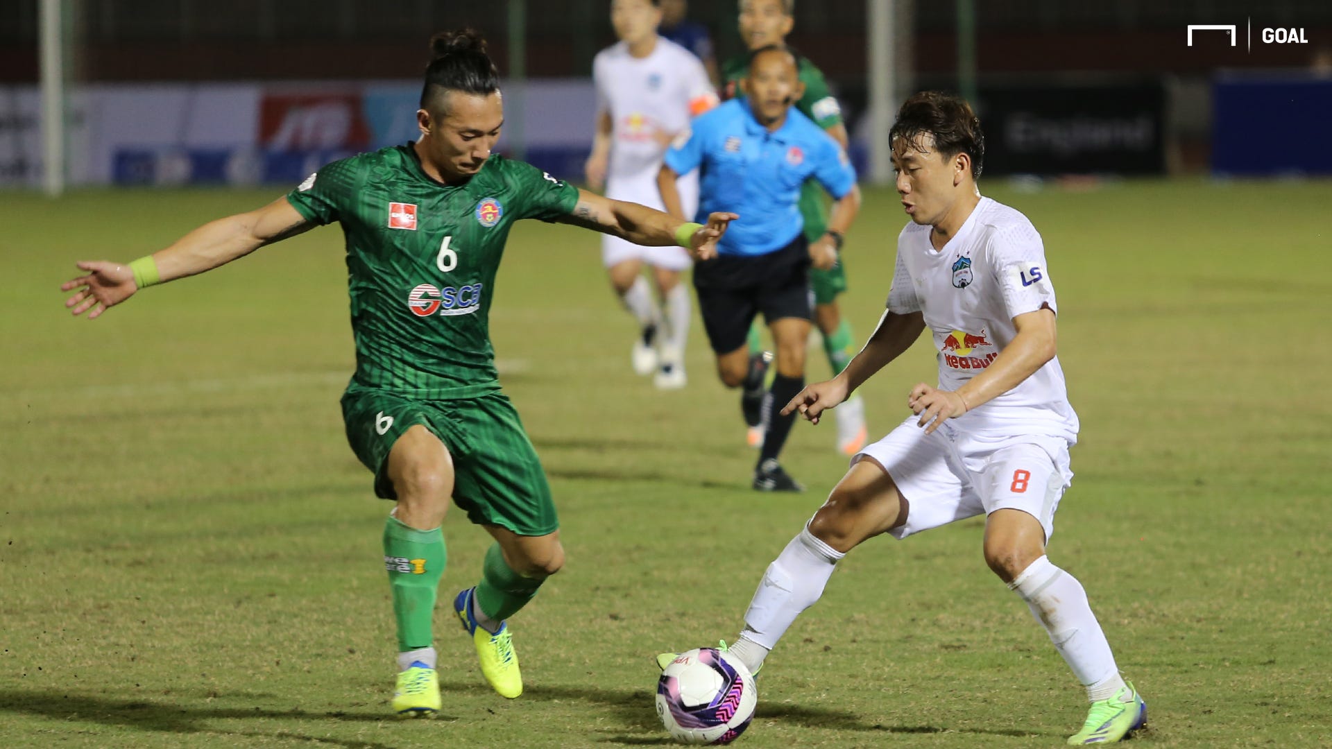 Woo Sang Ho Tran Minh Vuong Sai Gon vs Hoang Anh Gia Lai HAGL 2021 V.League
