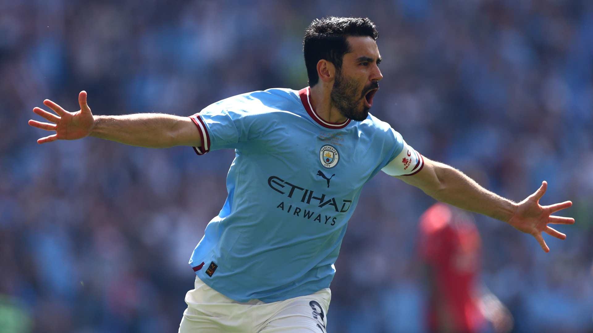 Explained: Why Man City hero Ilkay Gundogan did NOT receive FA Cup winner's medal after brilliant brace in final victory over Man Utd