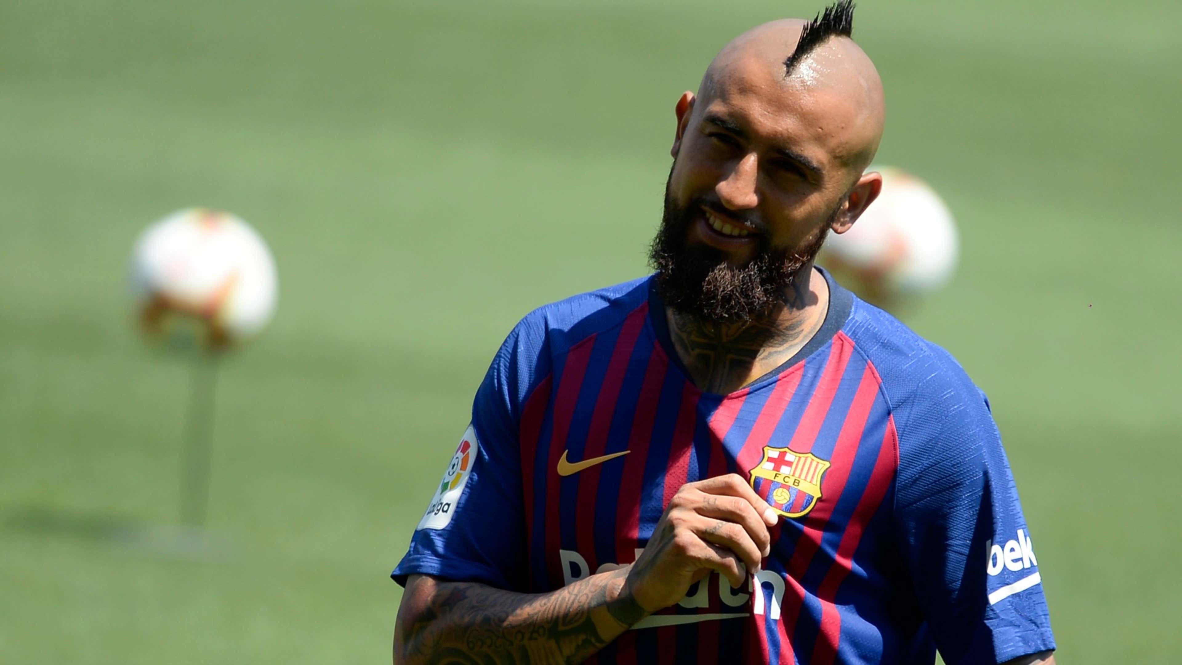 Qué camiseta usará Arturo Vidal en el Barcelona? Goal.com Espana