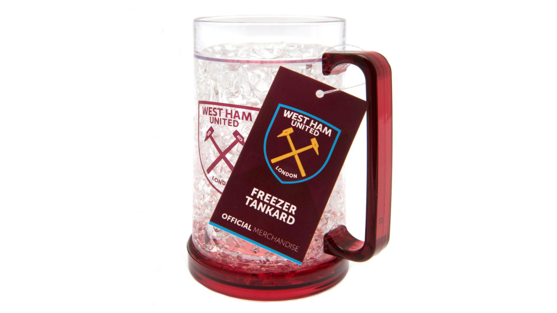 West Ham United FC Official Football Crest Pint Glass 