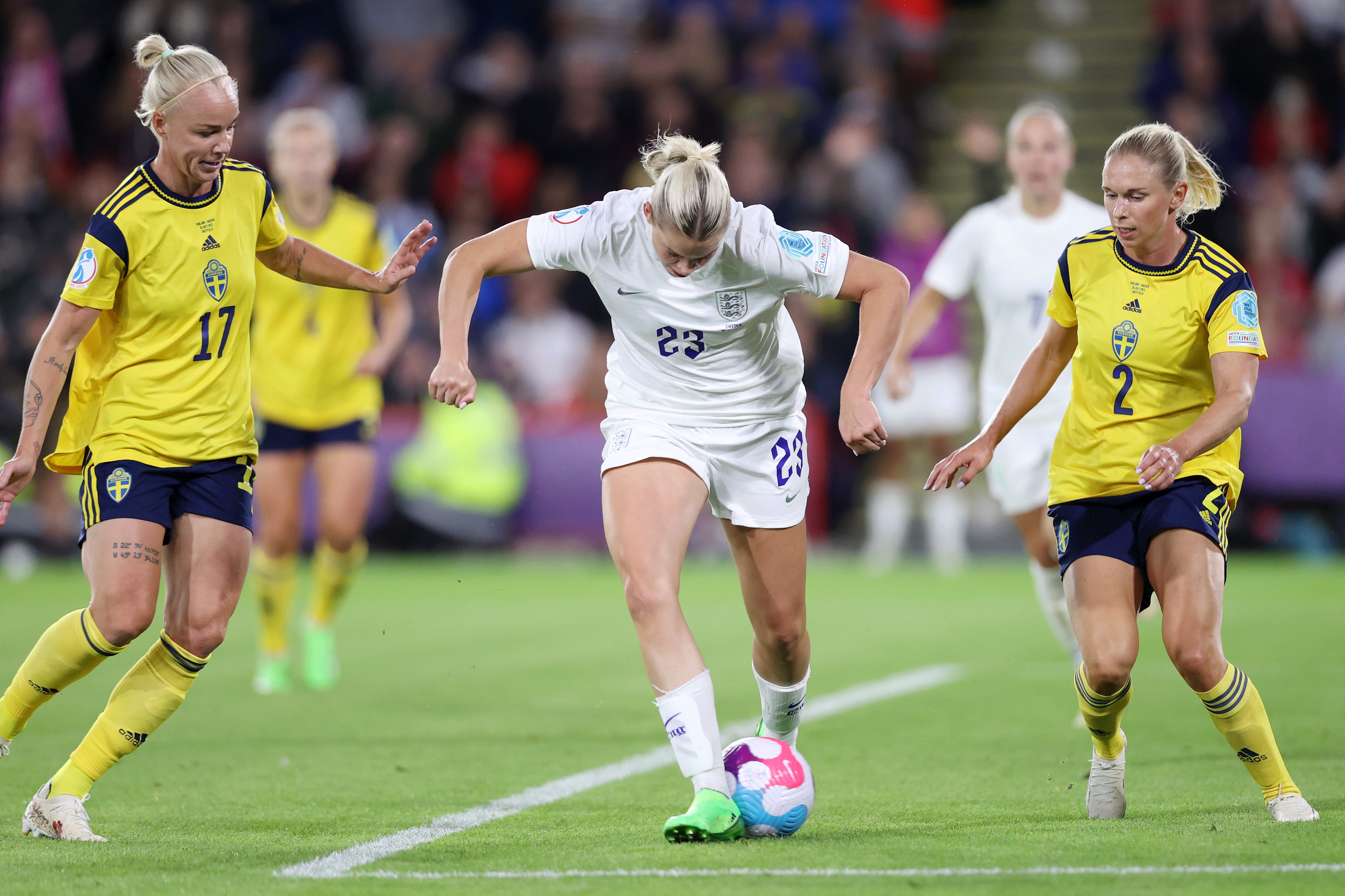 Alessia Russo England vs Sweden Euro 2022