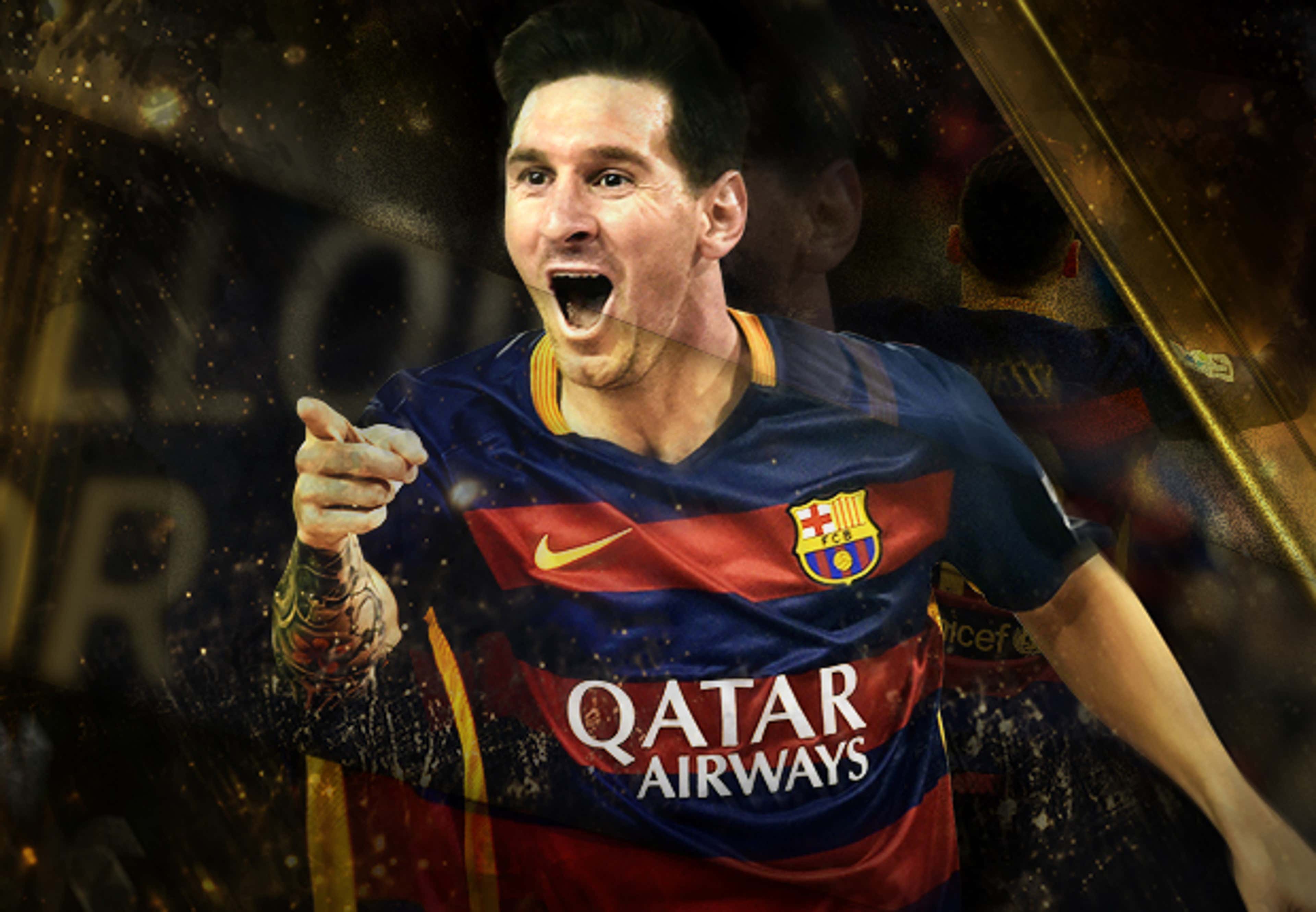 Lionel Messi Wins 2015 Ballon D'Or | Goal.Com Uk