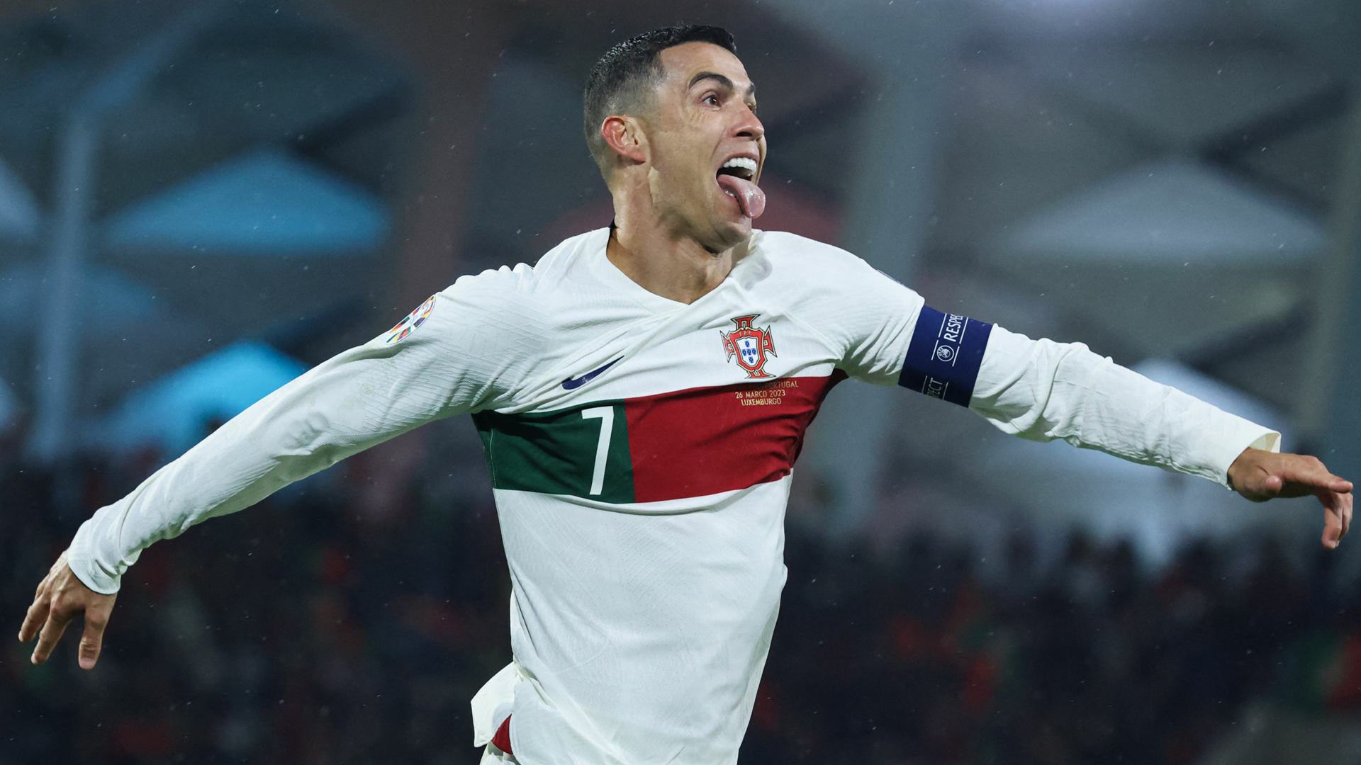 ASSISTA: Cristiano Ronaldo comemora mais um gol de Portugal