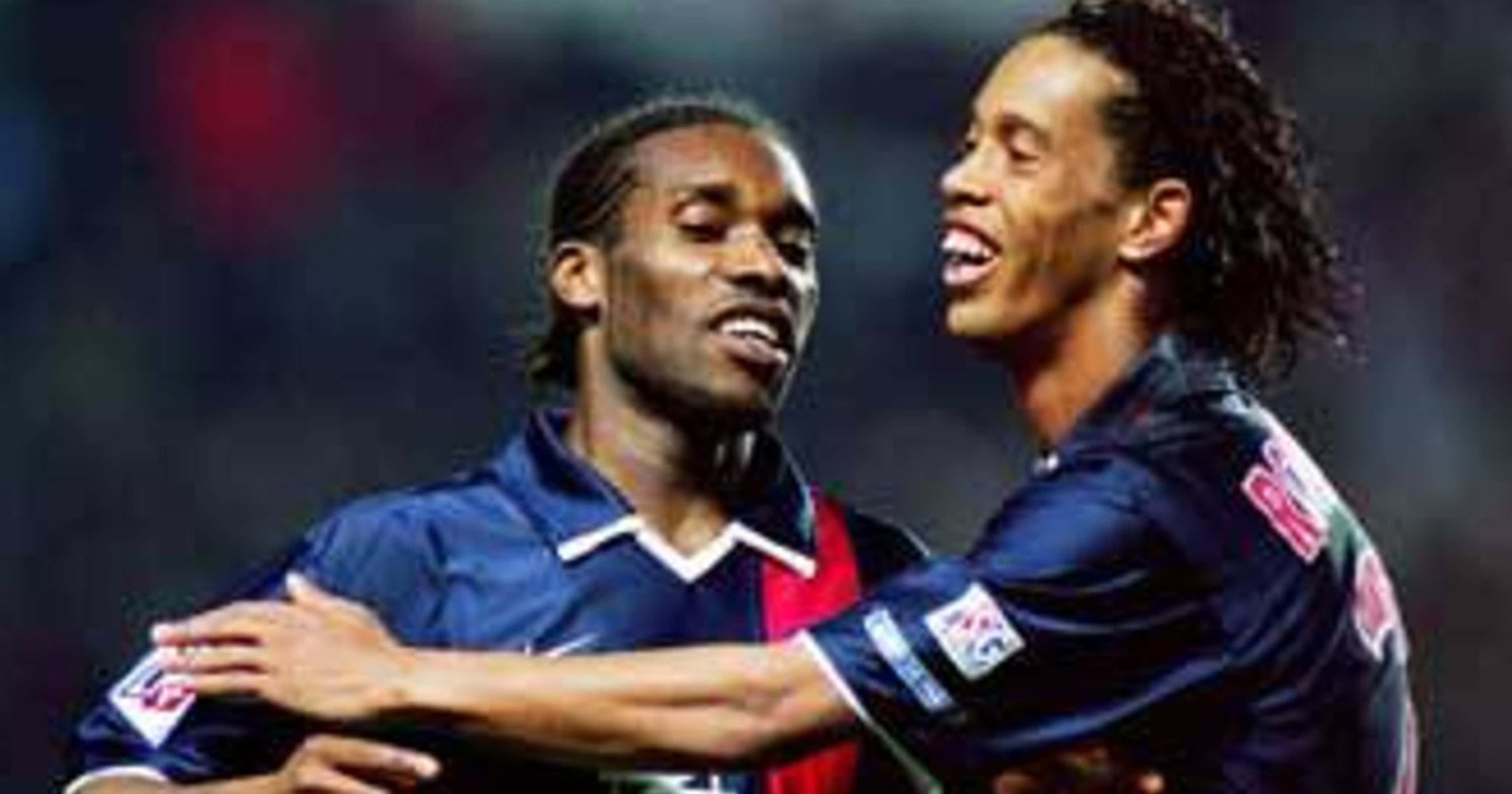 Jay Jay Okocha Ronaldinho PSG