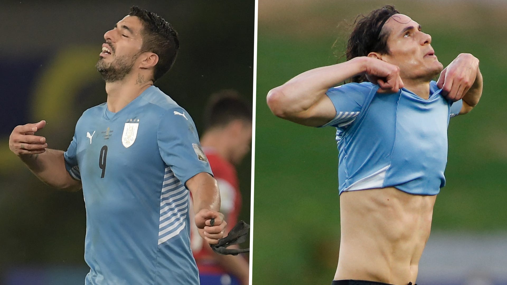 Uruguay's iconic soccer moments' kits