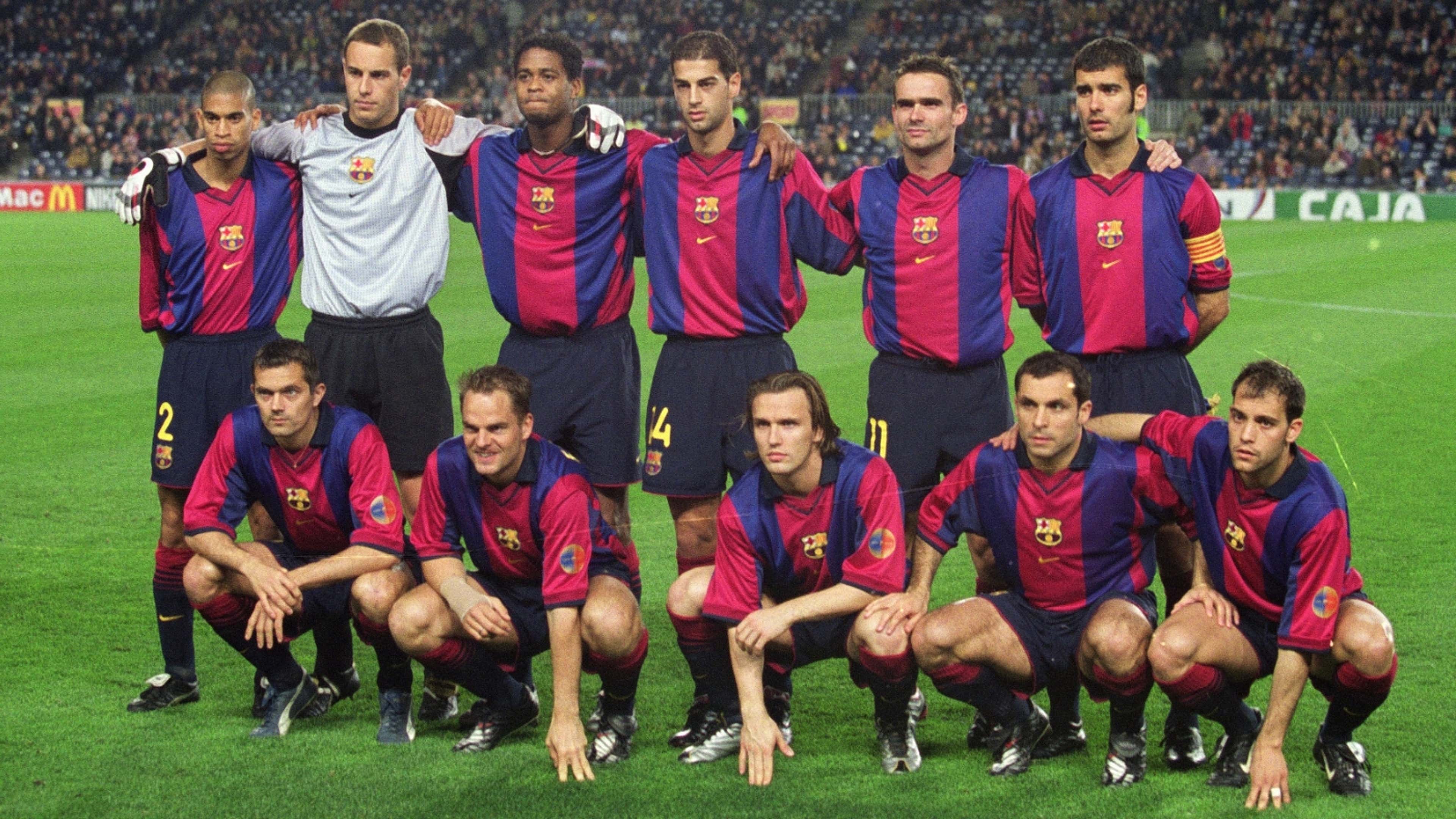 Pep Guardiola Barcelona 2001