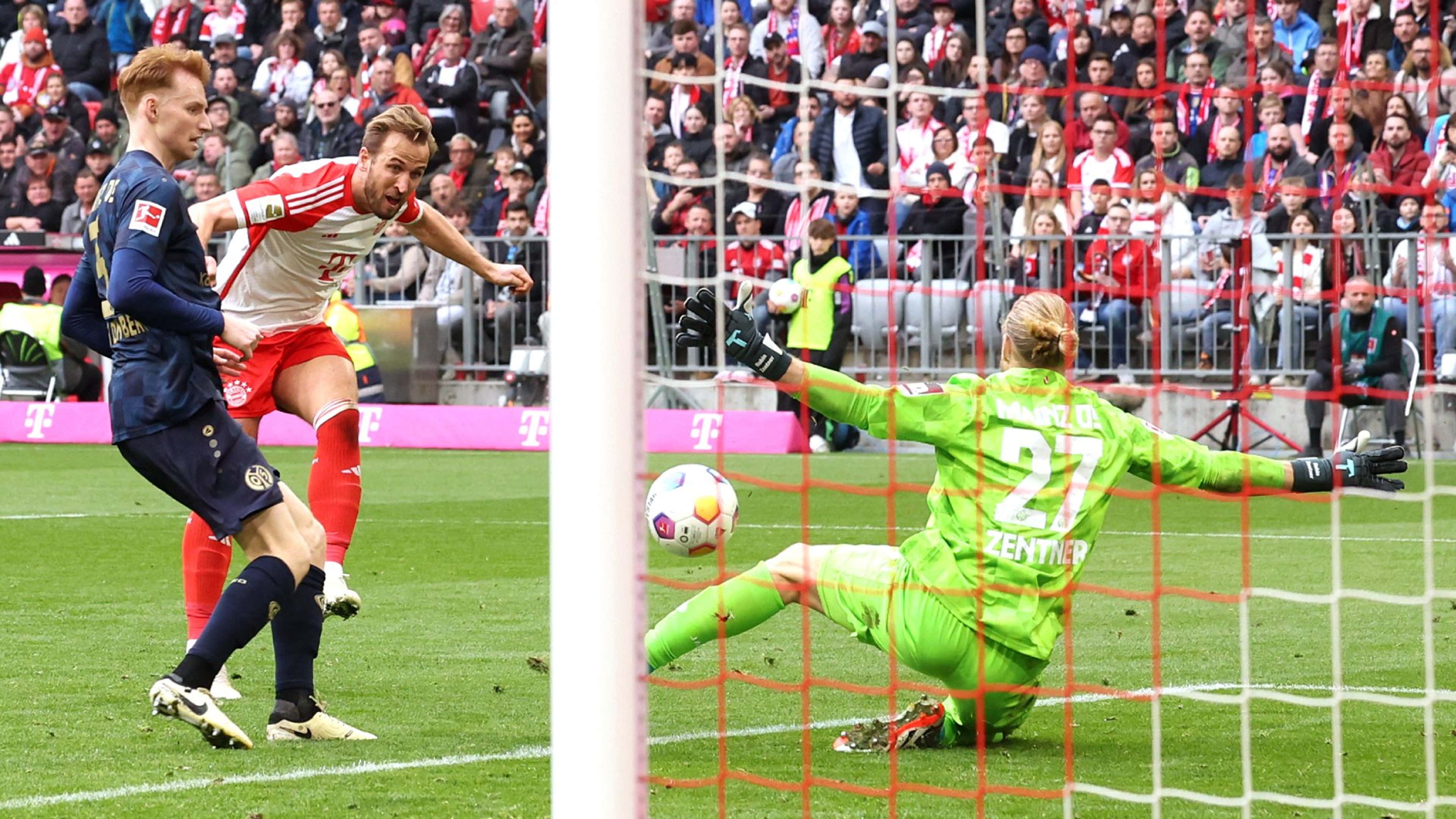 Harry Kane is unstoppable! England captain breaks TWO more Bundesliga  records - with one in place for 30 years - with stunning Bayern Munich hat- trick against Mainz | Goal.com English Saudi Arabia