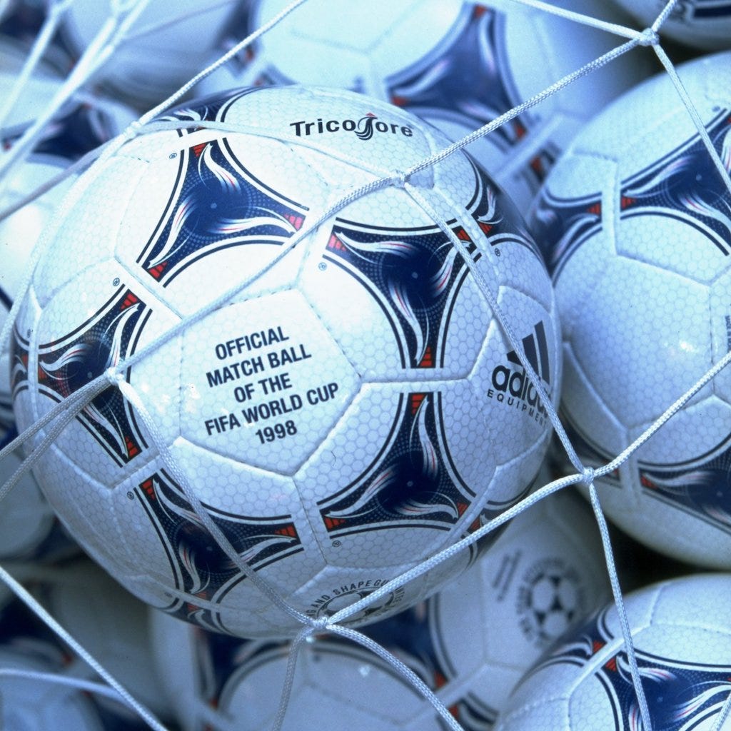 Adidas Tricolore 1998 World Cup ball