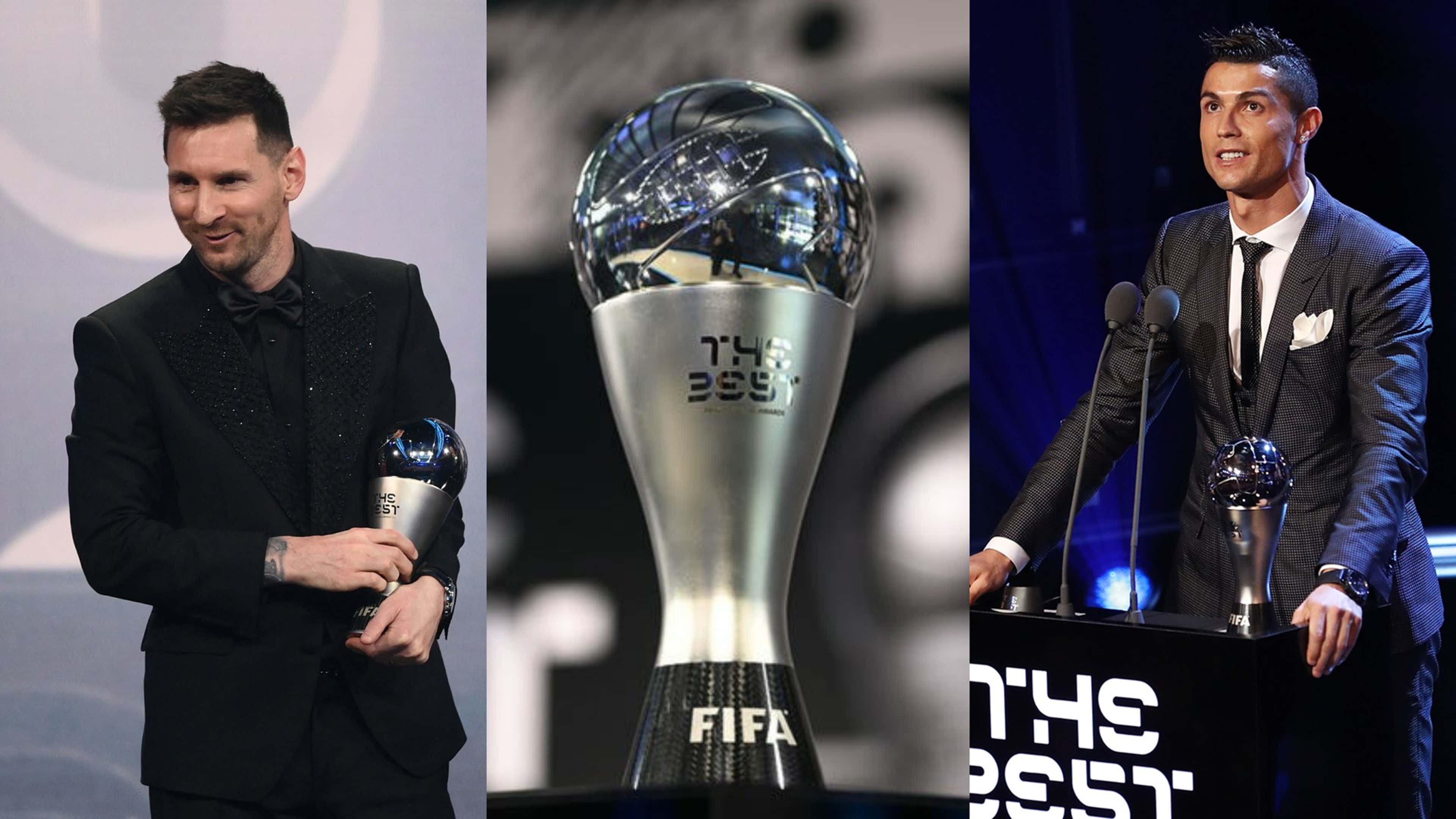 Lionel Messi, Cristiano Ronaldo, The BEST Trophy GFX