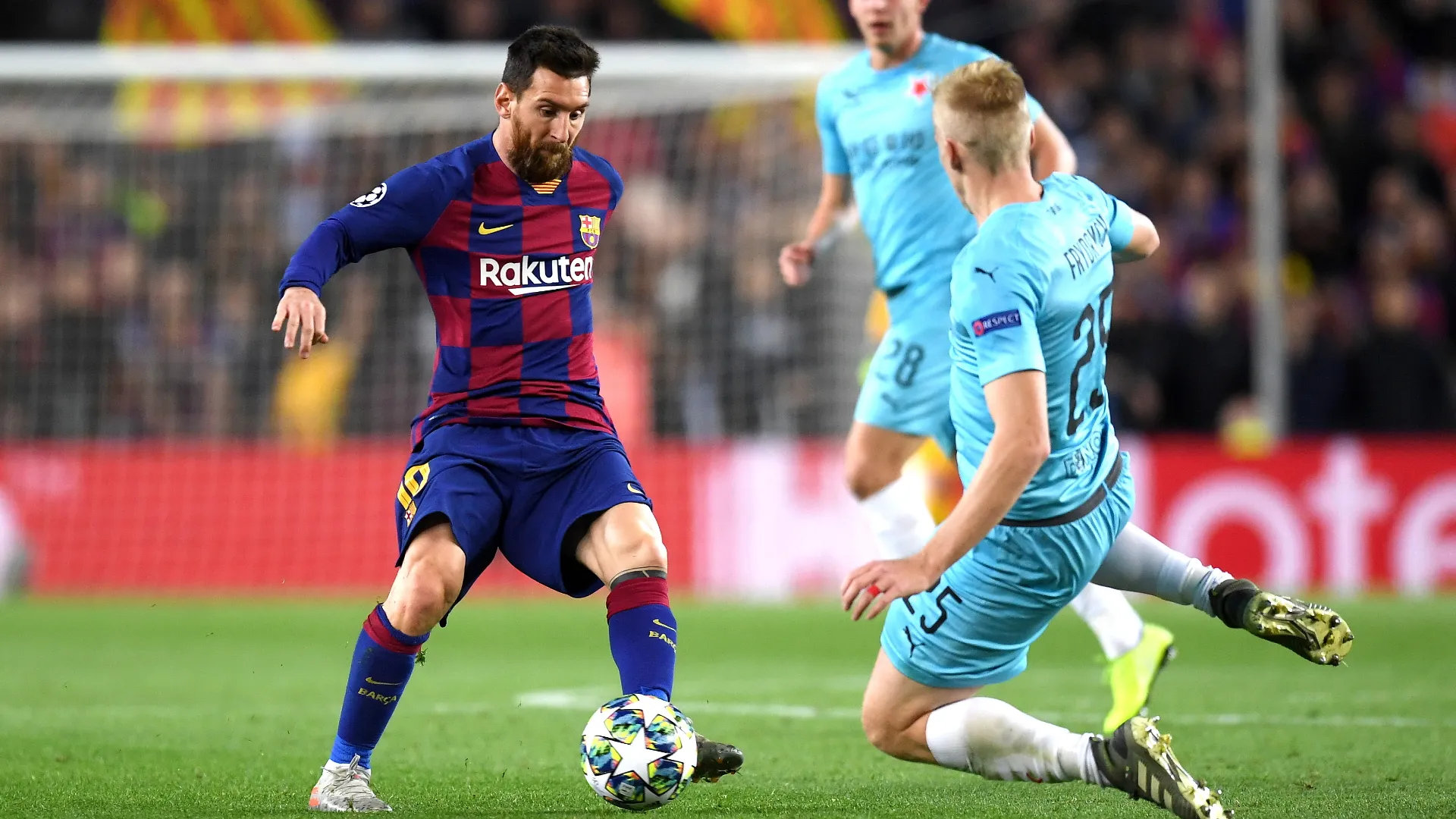 Messi leads Barcelona past Slavia Prague 2-1 in Champions League - The  Himalayan Times - Nepal's No.1 English Daily Newspaper