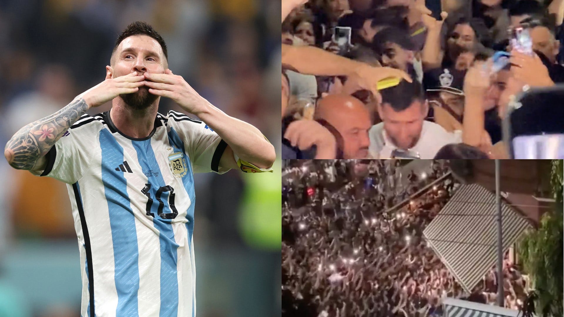 Fans drehen durch! Lionel Messi löst bei einem Restaurantbesuch in Buenos Aires Tumulte aus