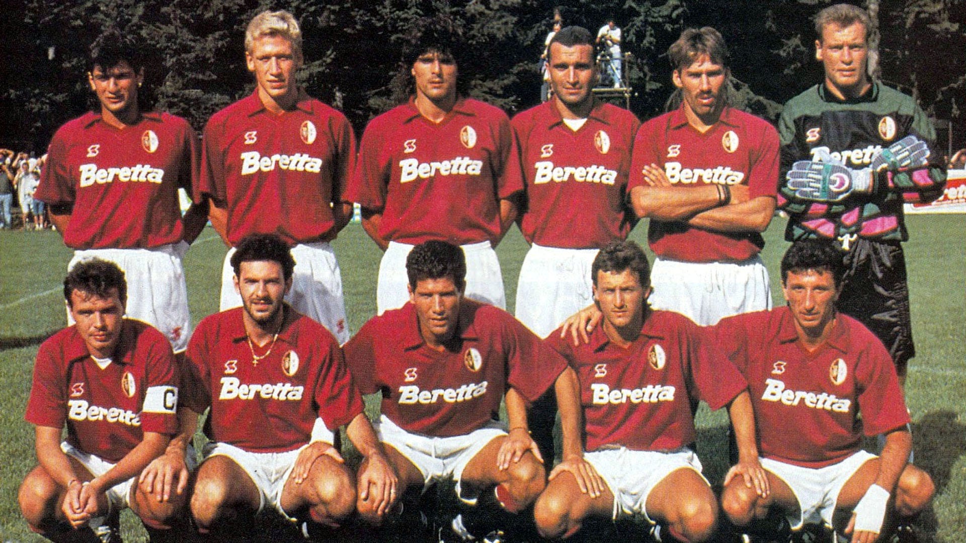 Torino lineups Serie A 1991/92