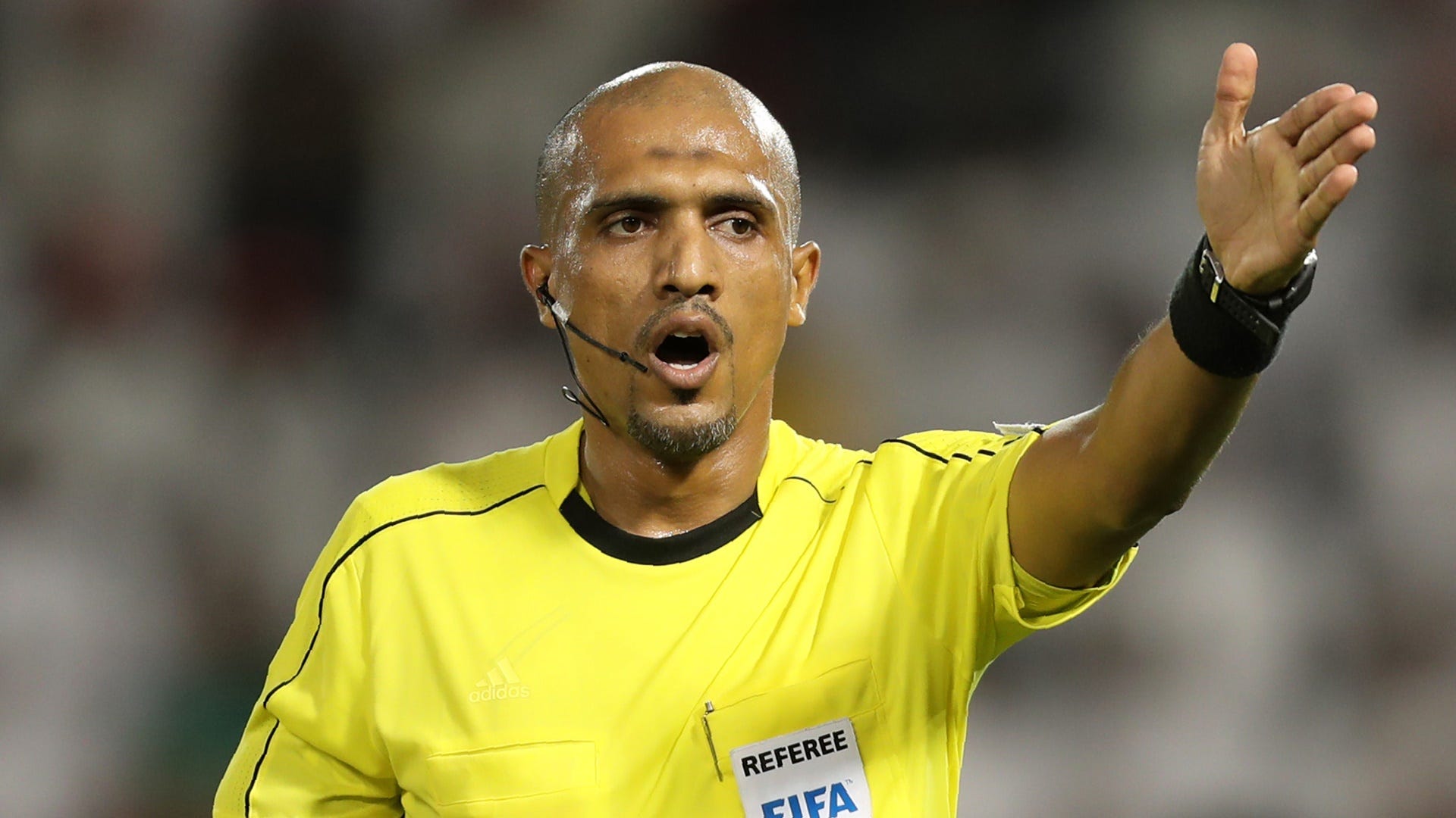 Referee Ahmed Al-Kaf | Qatar vs Syria | World Cup 2018 qualification (AFC)